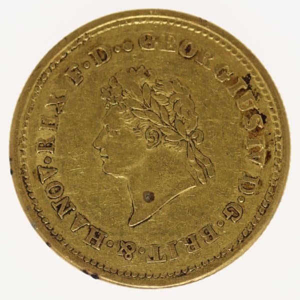 altdeutschland - Braunschweig Calenberg Hannover Georg IV. 10 Taler 1823 B