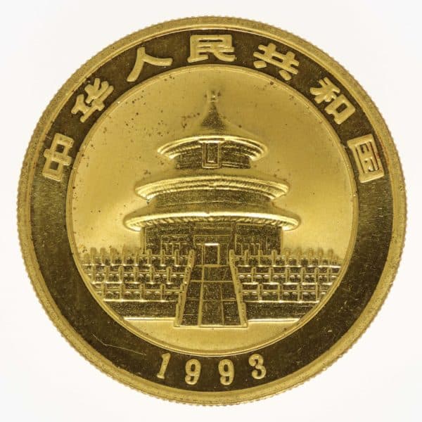 china - China Panda 100 Yuan 1993 1 Unze