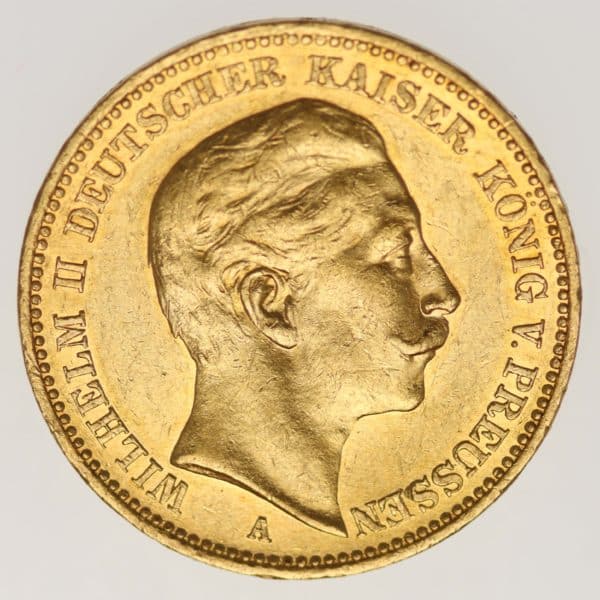 deutsches-kaiserreich-ab-1871 - Preussen Wilhelm II. 20 Mark 1900 A