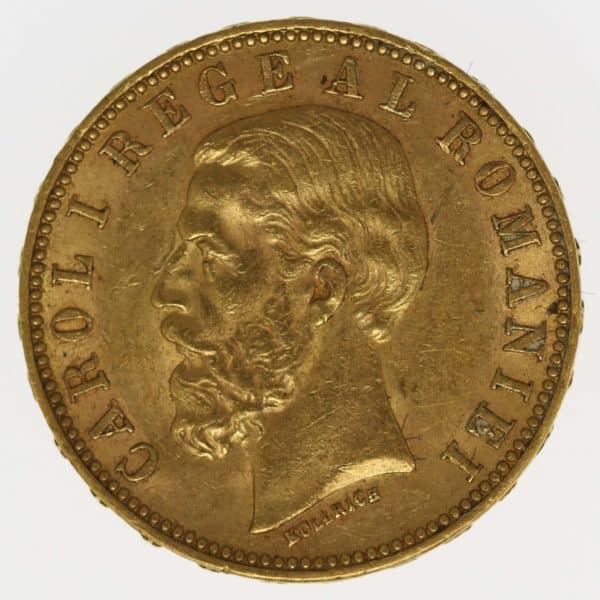 rumaenien - Rumänien Karl 20 Lei 1890