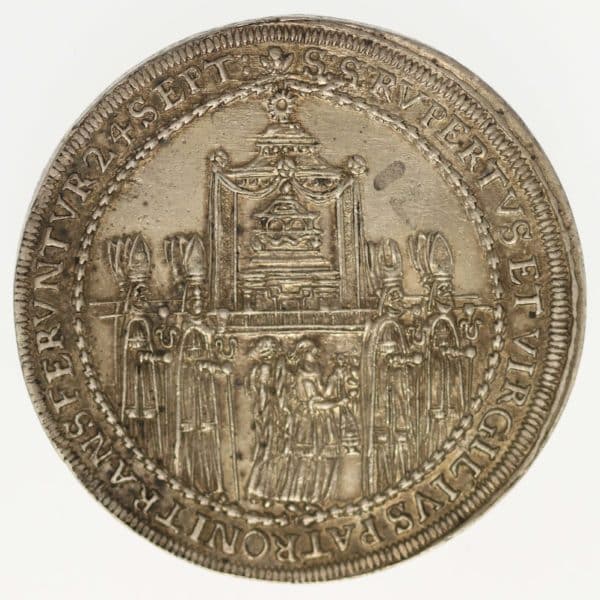 oesterreich-silbermuenzen-uebriges-europa - Österreich Salzburg Paris Graf Lodron Taler 1628