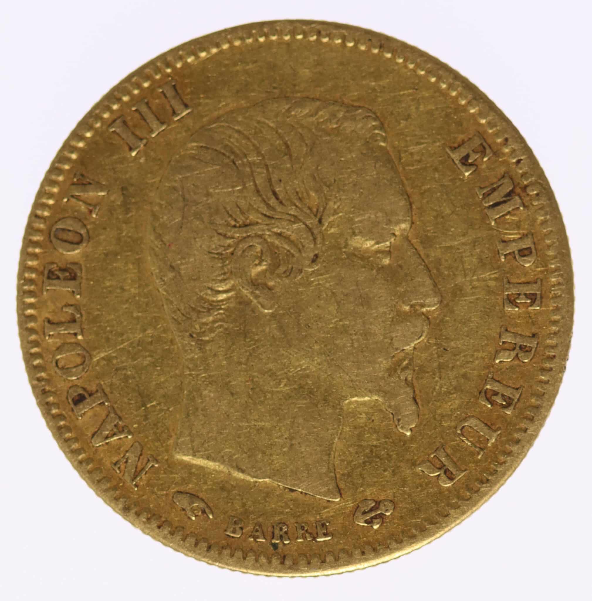 frankreich - Frankreich Napoleon III. 5 Francs 1856 A