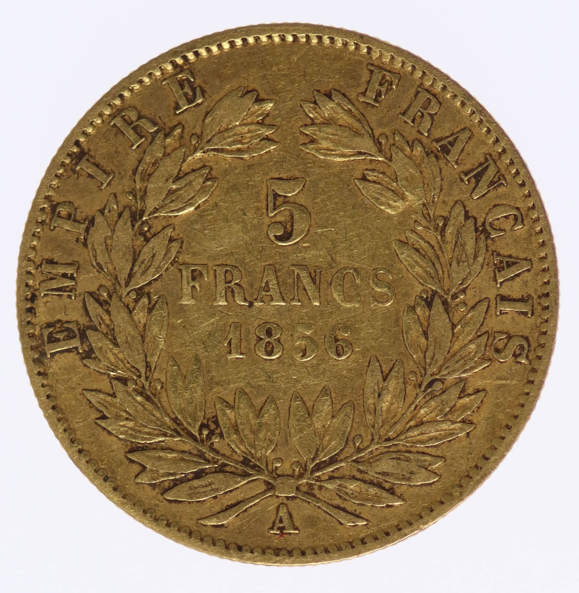 frankreich - Frankreich Napoleon III. 5 Francs 1856 A