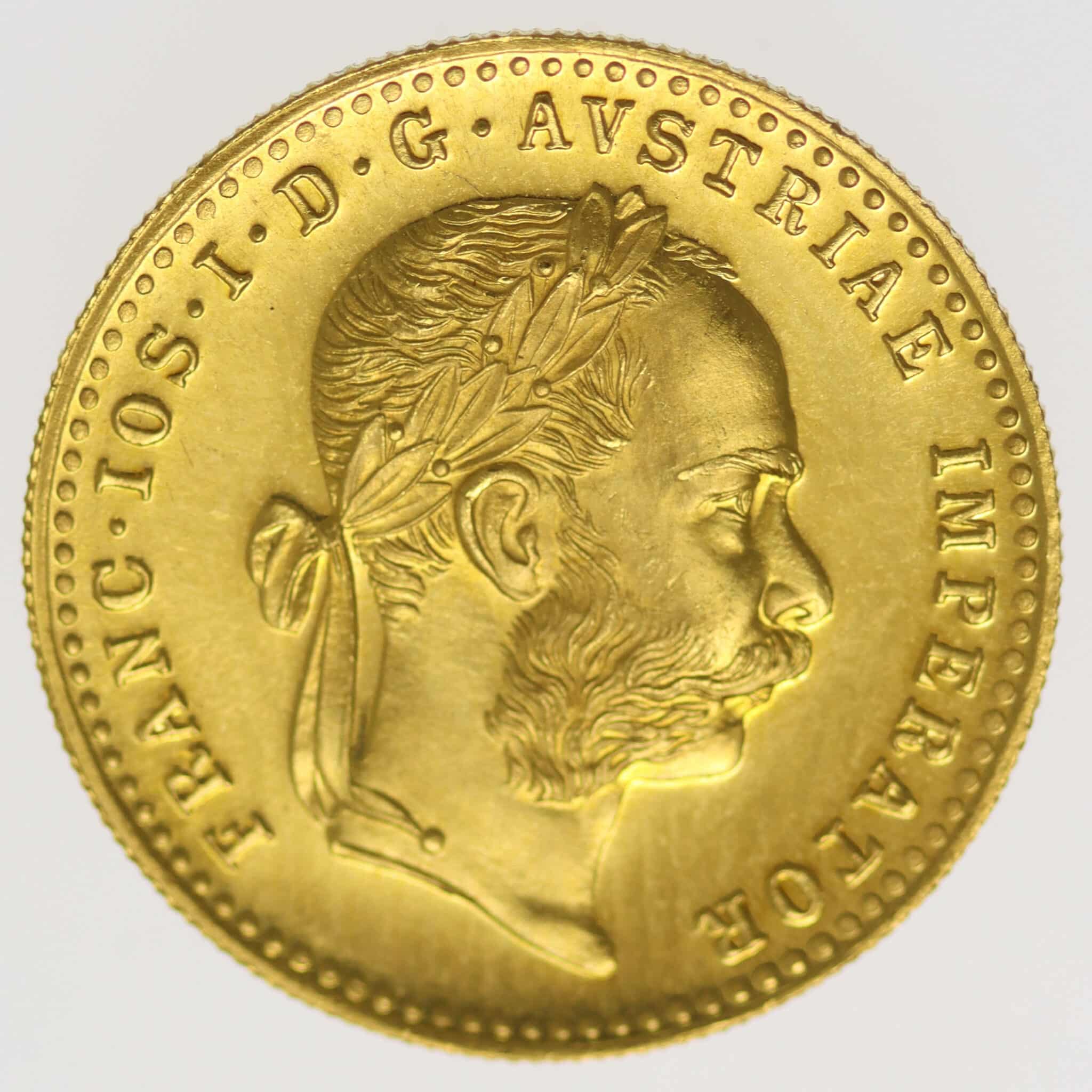 oesterreich - Österreich Kaiserreich Franz Joseph I. Dukat 1915 NP