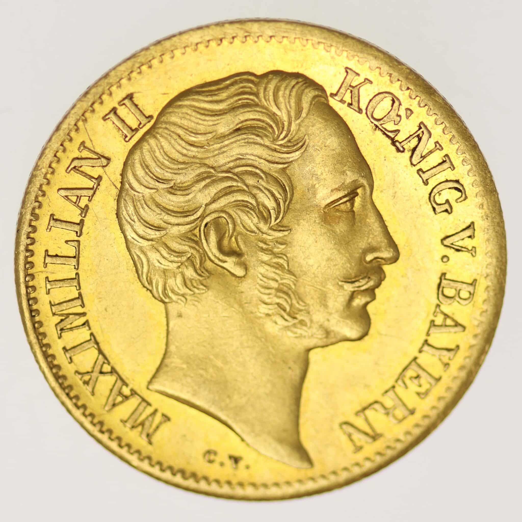 altdeutschland - Bayern Maximilian II. Dukat 1856
