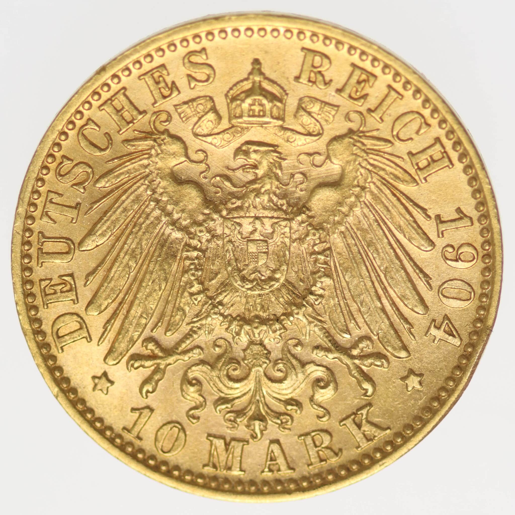 deutsches-kaiserreich-ab-1871 - Bayern Otto 10 Mark 1904