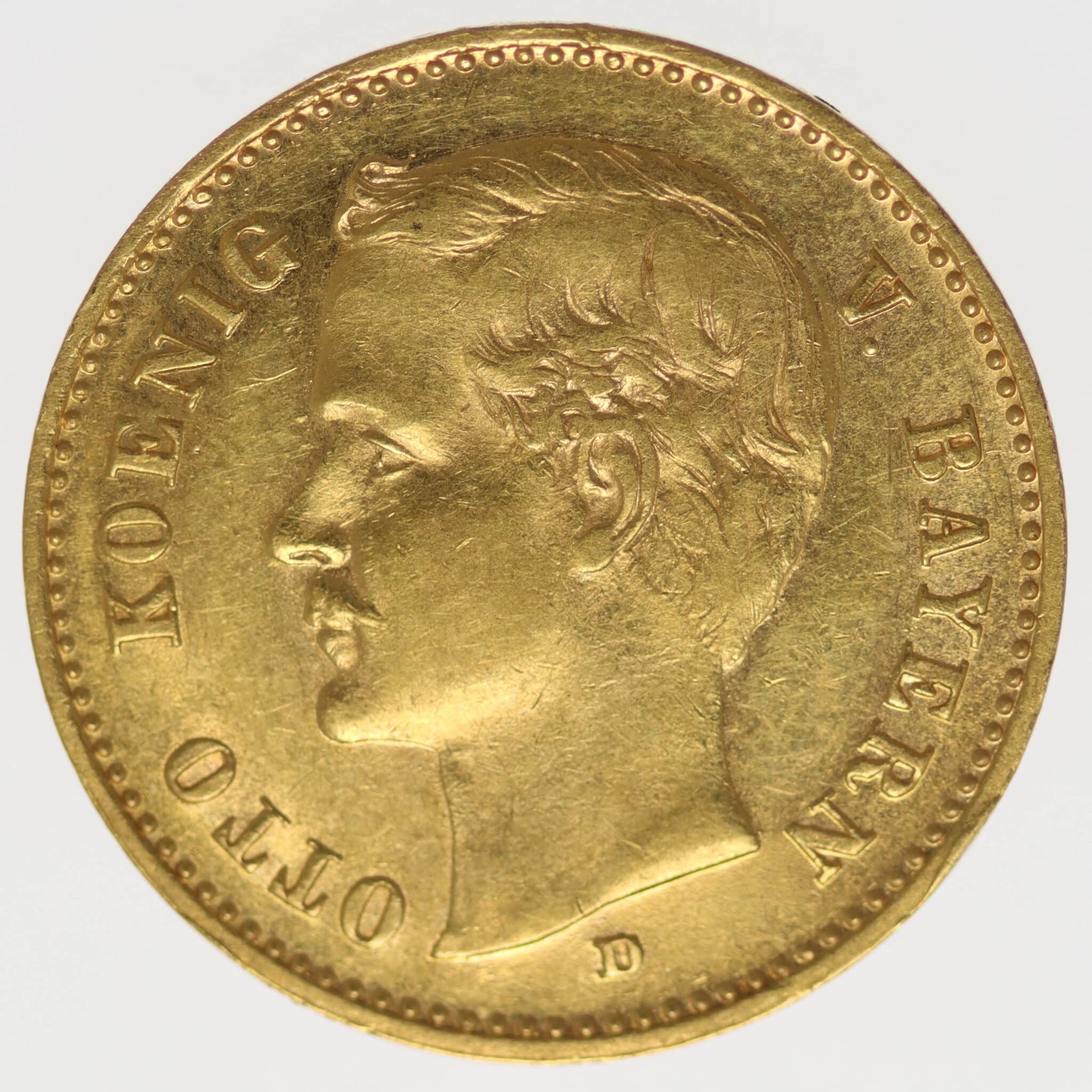deutsches-kaiserreich-ab-1871 - Bayern Otto 10 Mark 1904