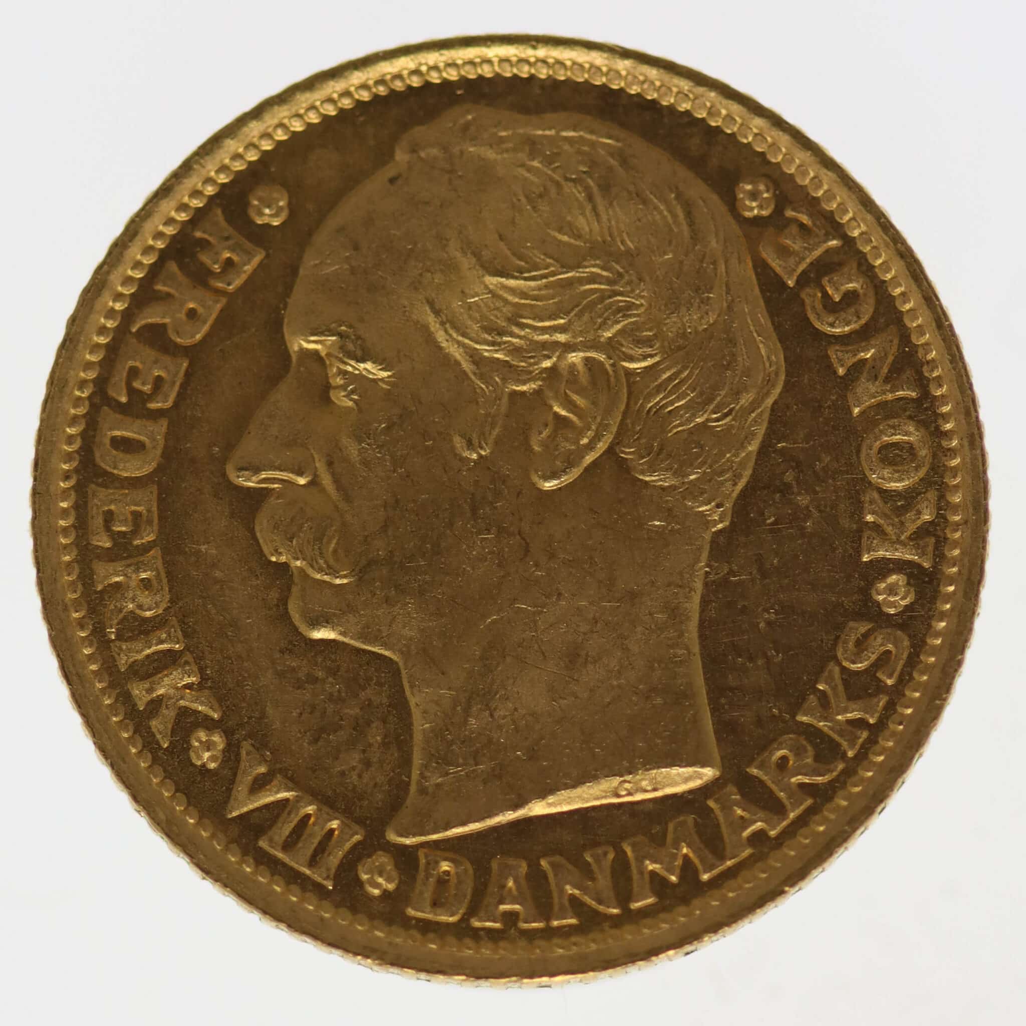 daenemark - Dänemark Frederik VIII. 10 Kronen 1908
