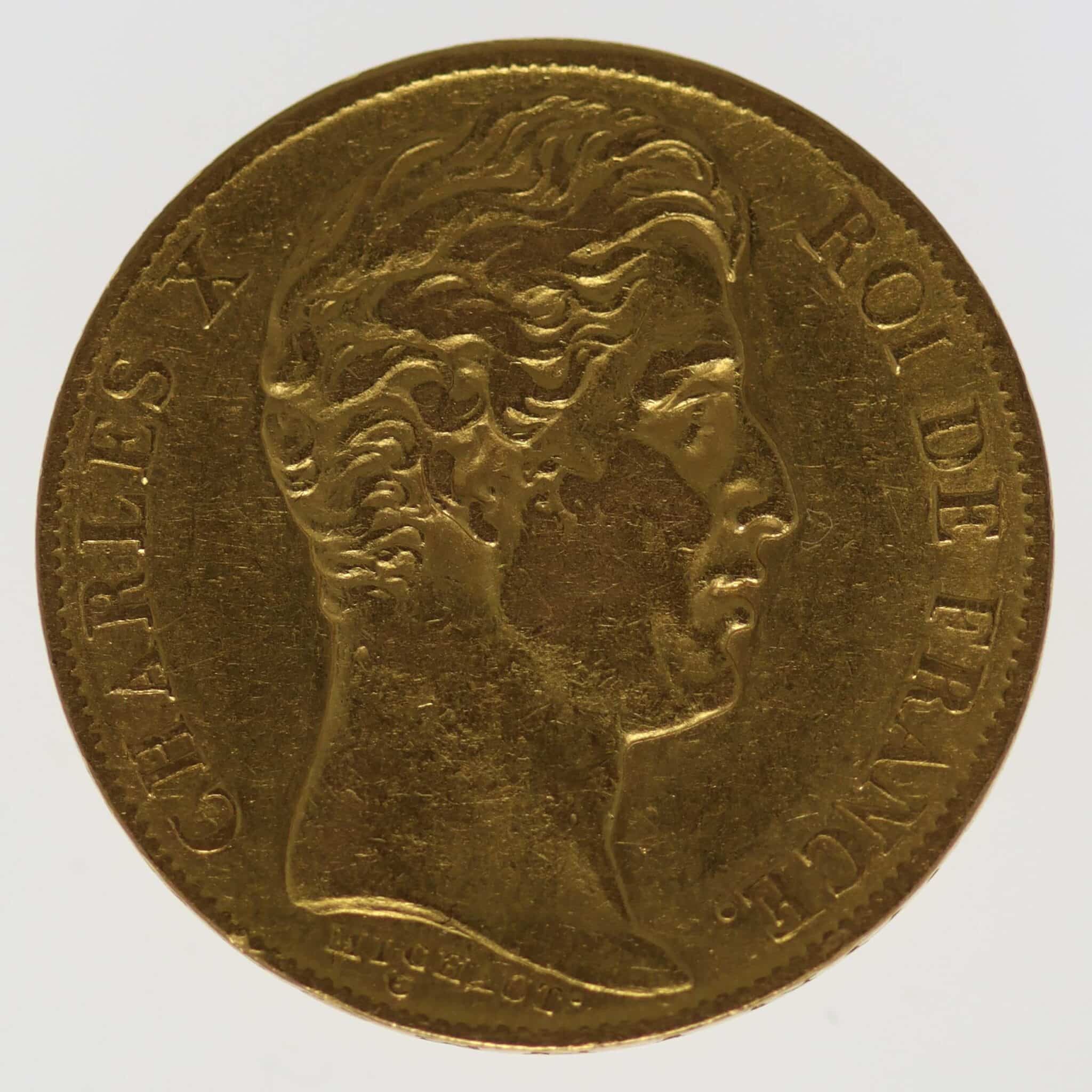 frankreich - Frankreich Charles X. 20 Francs 1825 A