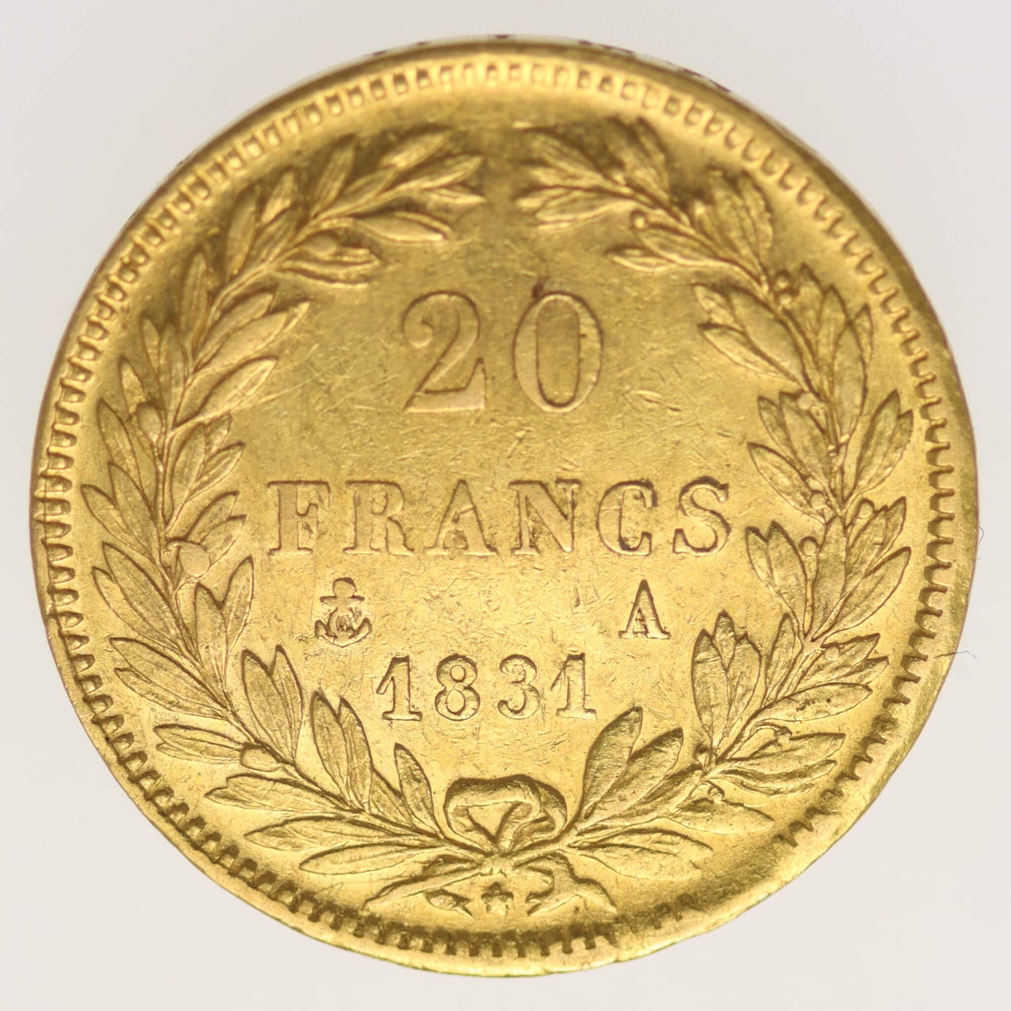 frankreich - Frankreich Louis Philippe I. 20 Francs 1831 A