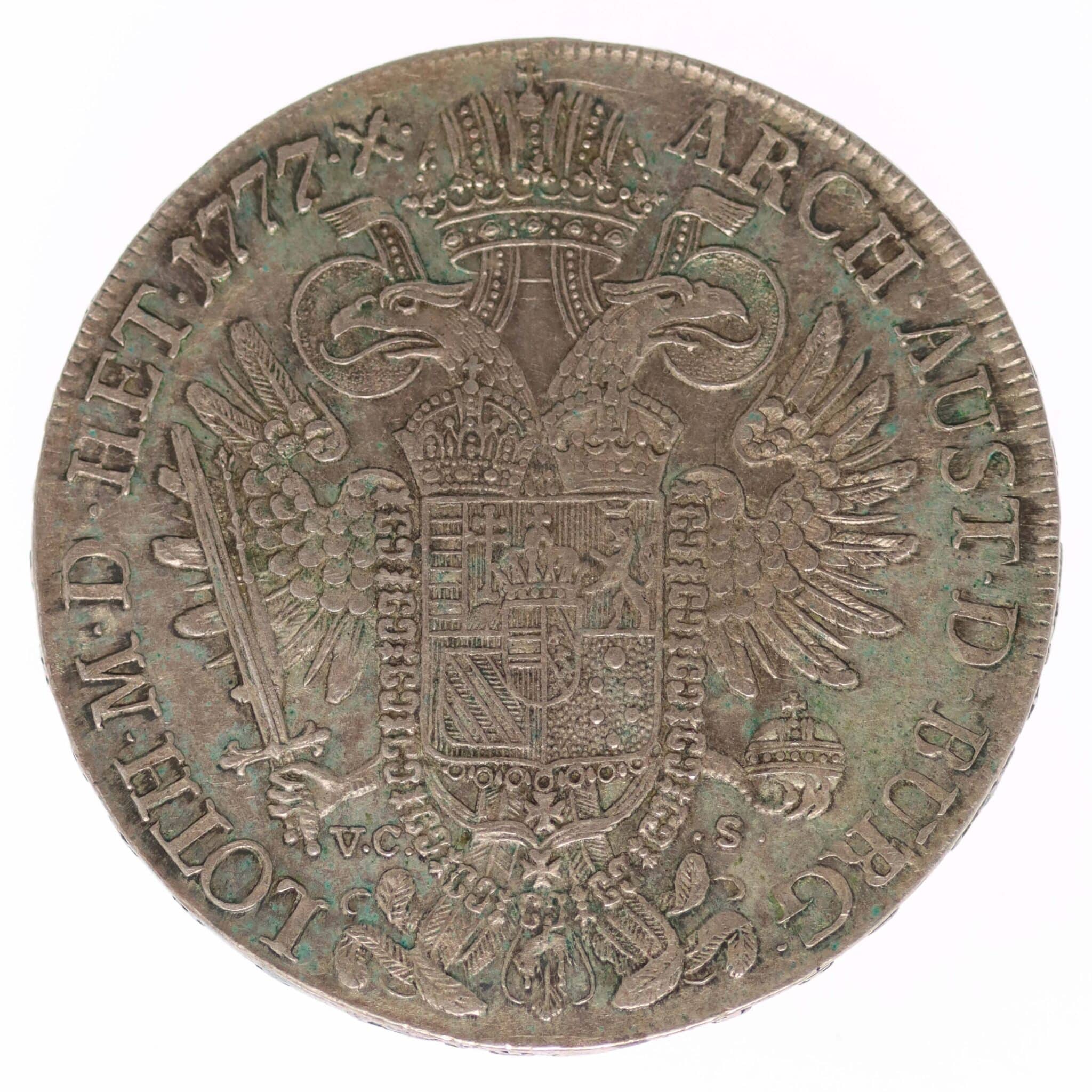 ungarn-silbermuenzen-uebriges-europa, oesterreich-silbermuenzen-uebriges-europa - RDR Josef II. Taler 1777 V.C.-S.