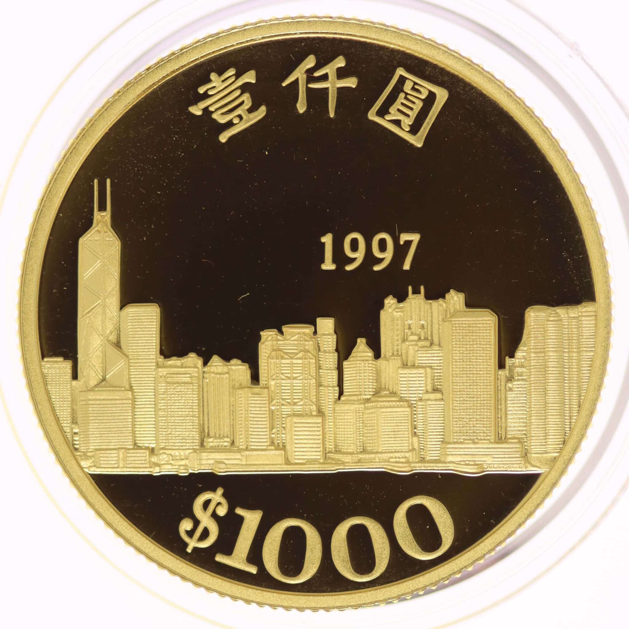 hong-kong - Hong Kong 1000 Dollars 1997