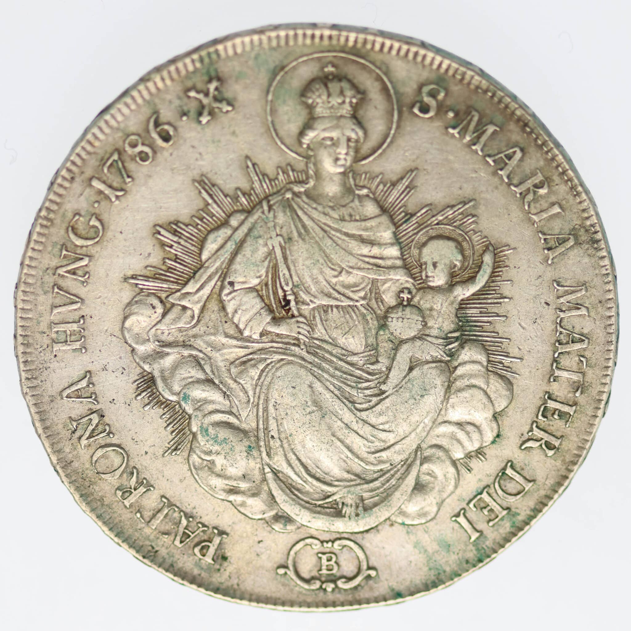 ungarn-silbermuenzen-uebriges-europa, oesterreich-silbermuenzen-uebriges-europa - Habsburg Joseph II. Taler 1786