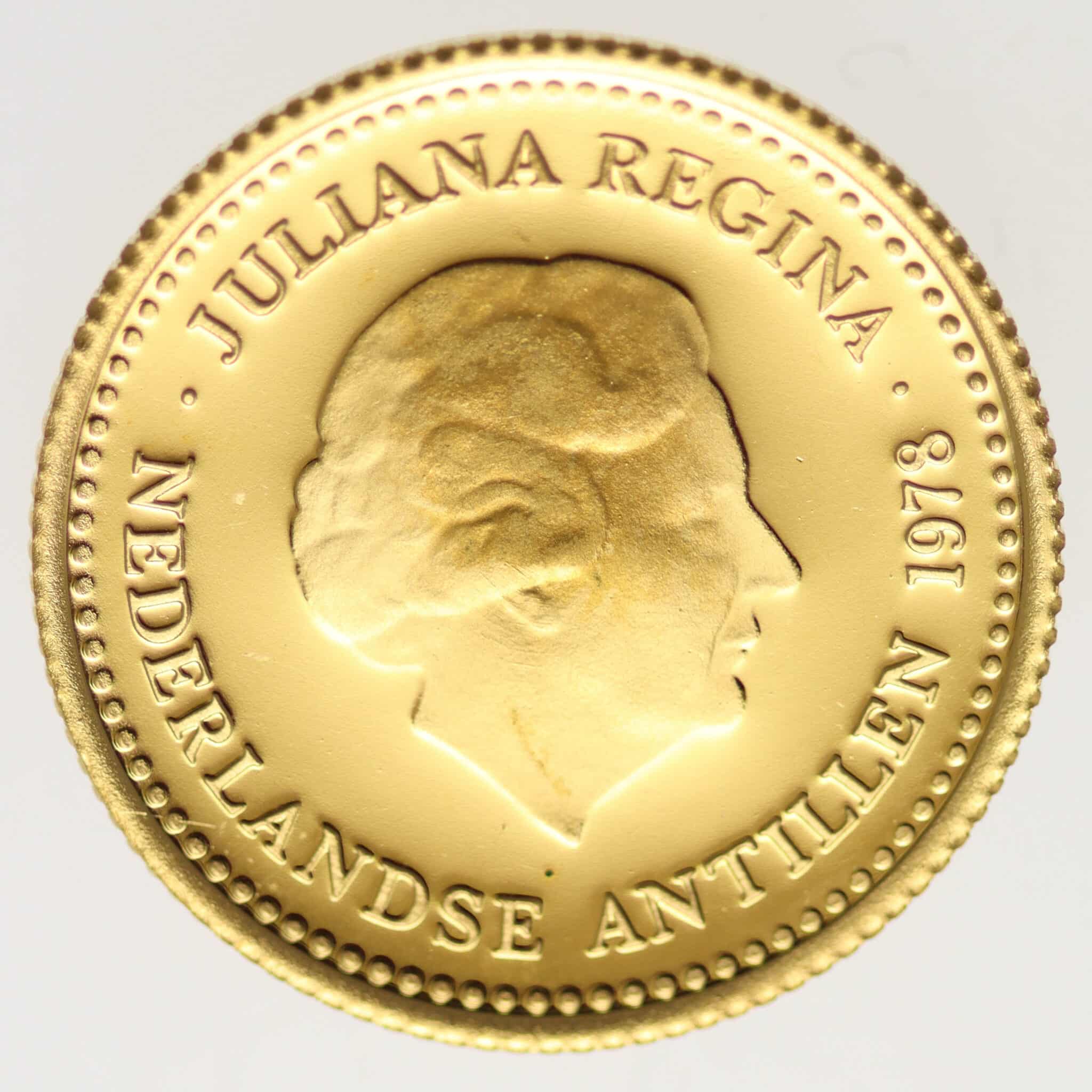 niederlaendische-antillen, niederlande - Niederländische Antillen Juliana 100 Gulden 1978