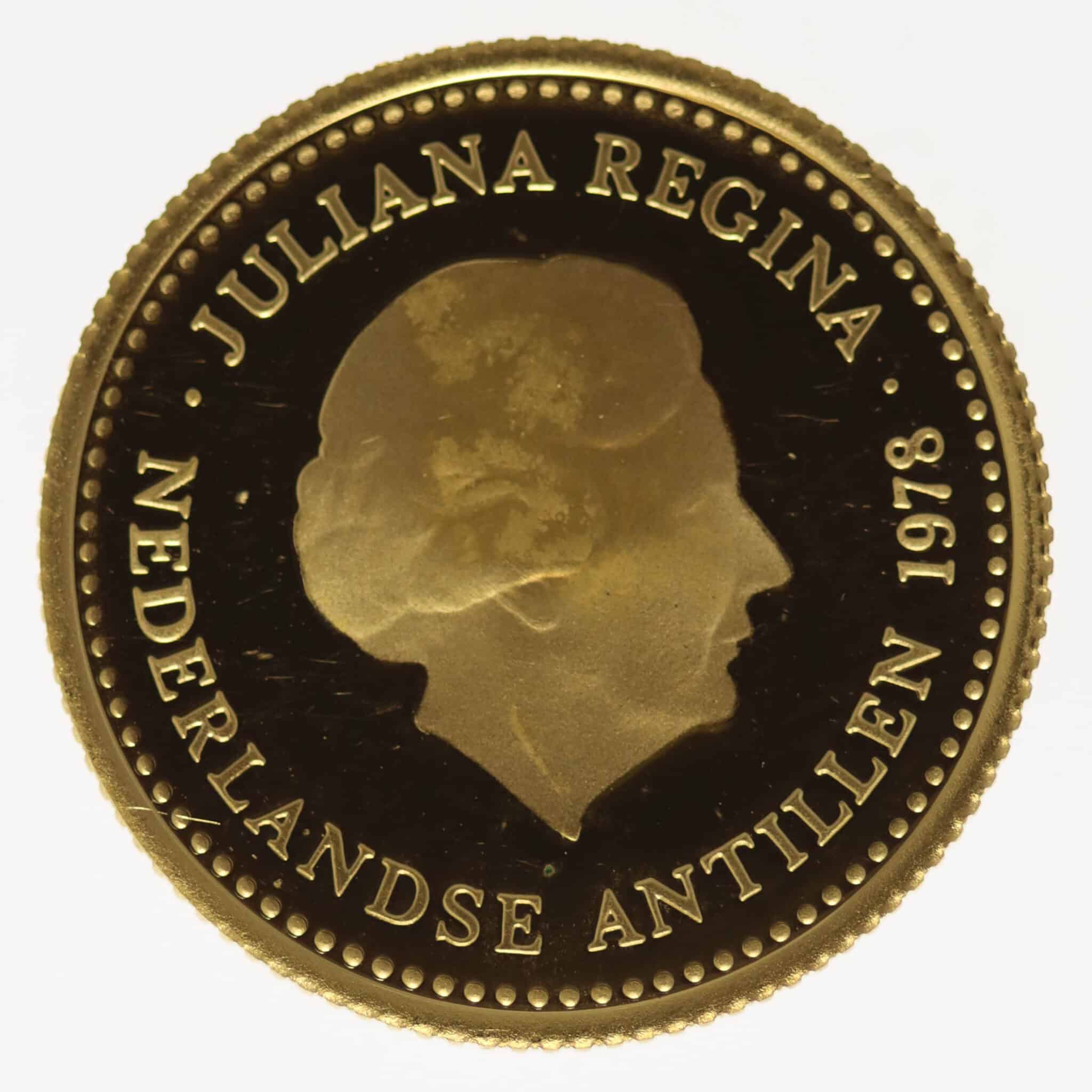niederlaendische-antillen, niederlande - Niederländische Antillen Juliana 100 Gulden 1978