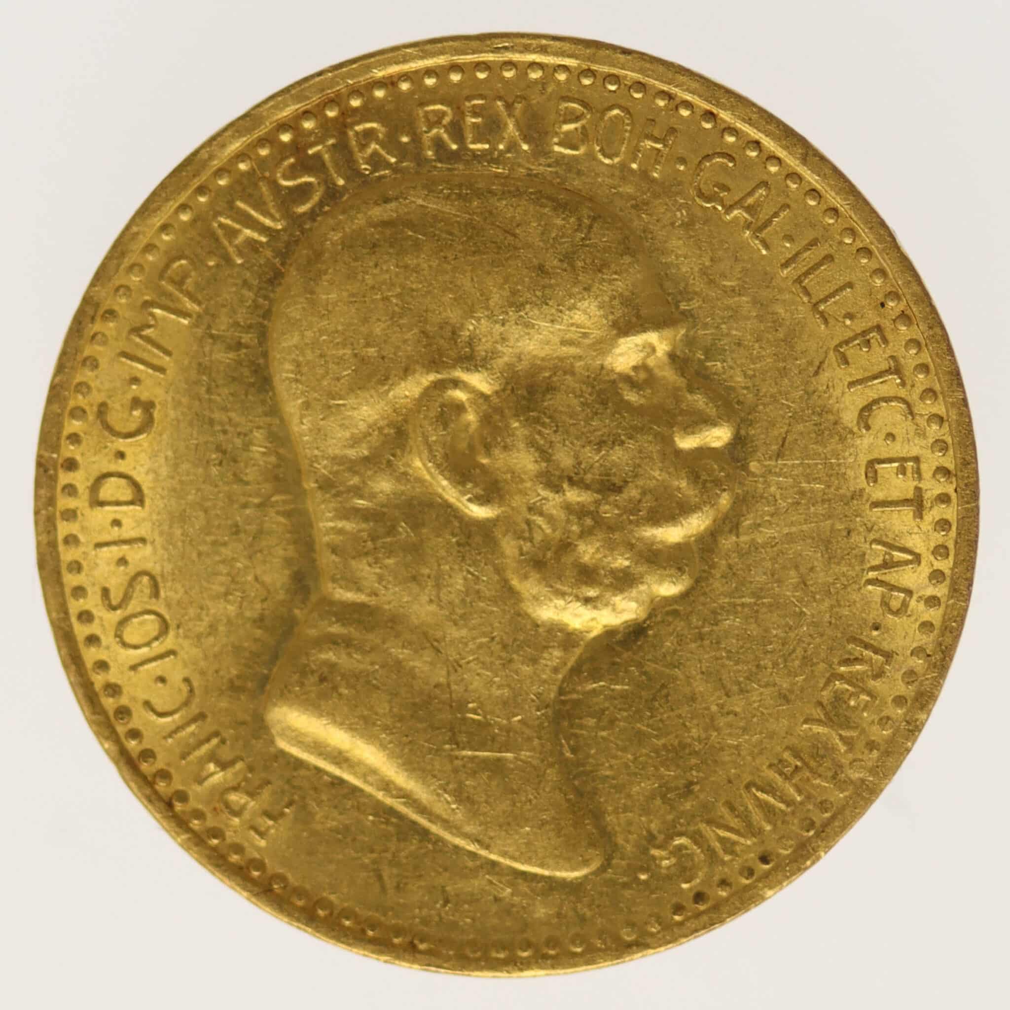 oesterreich - Österreich Kaiserreich Franz Joseph I. 10 Kronen 1909