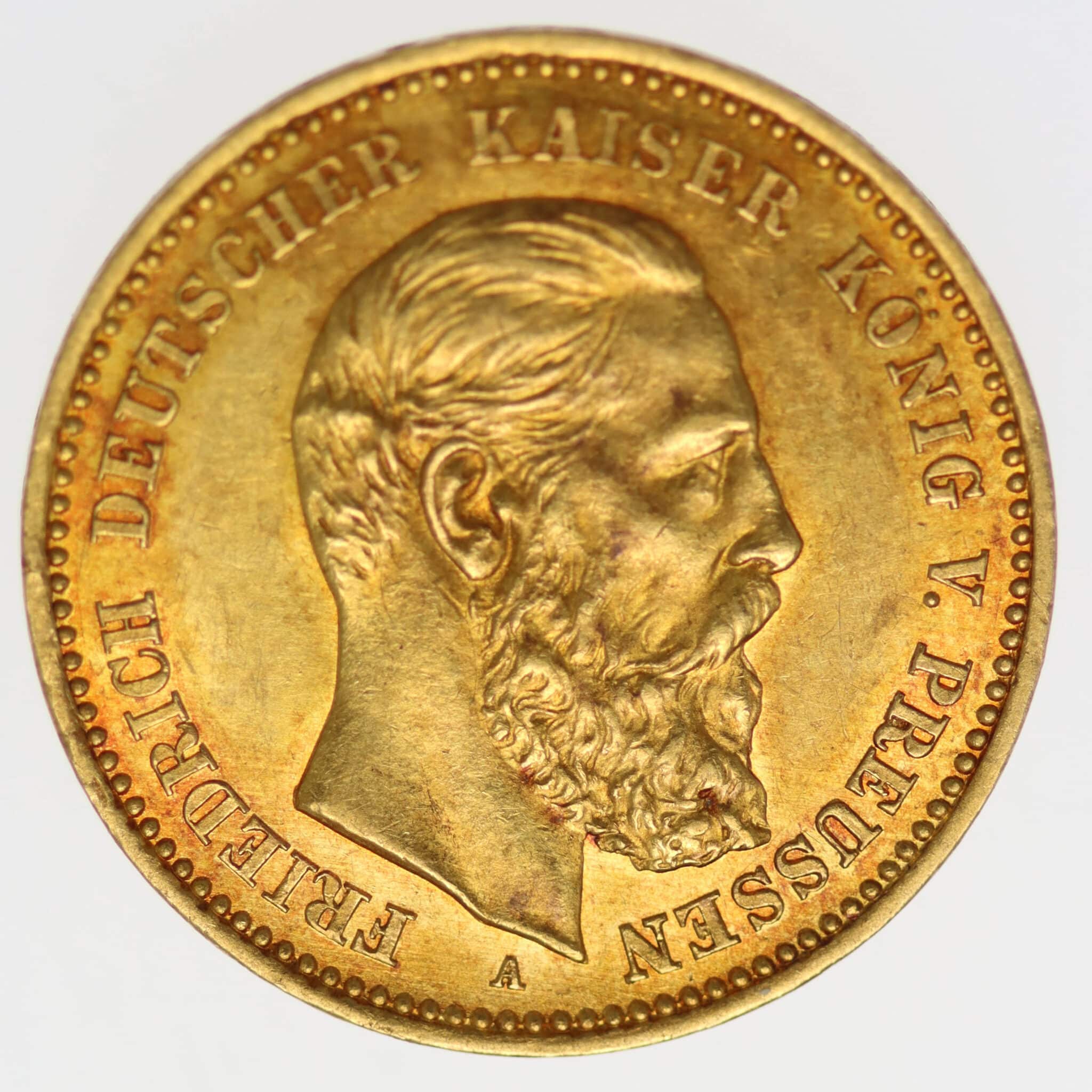 deutsches-kaiserreich-ab-1871 - Preussen Friedrich III. 10 Mark 1888
