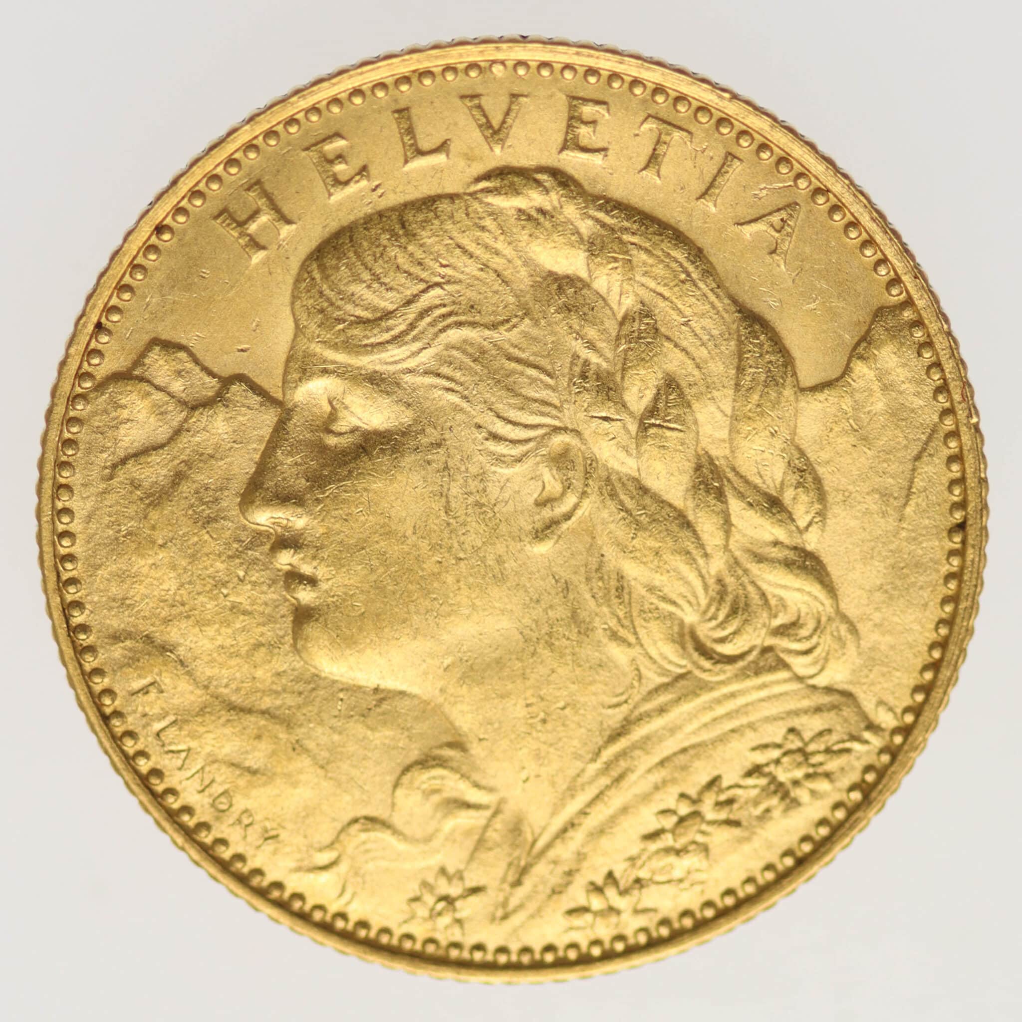 schweiz - Schweiz 10 Franken 1915 Vreneli