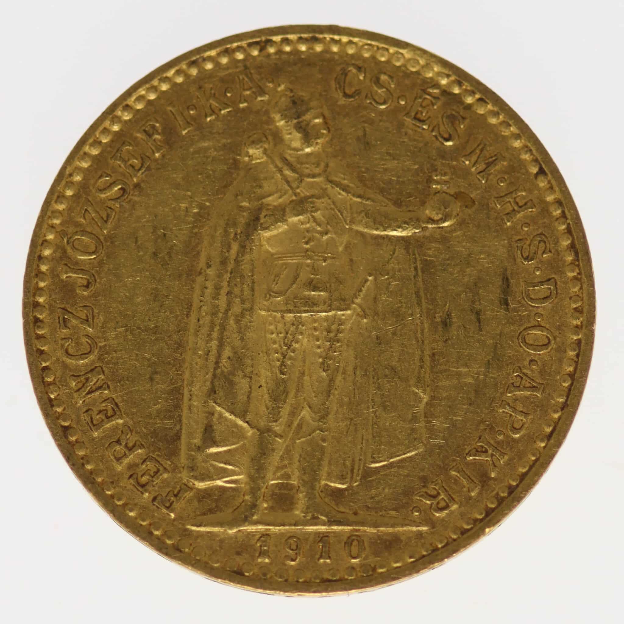 ungarn - Ungarn Franz Joseph I. 10 Kronen 1910