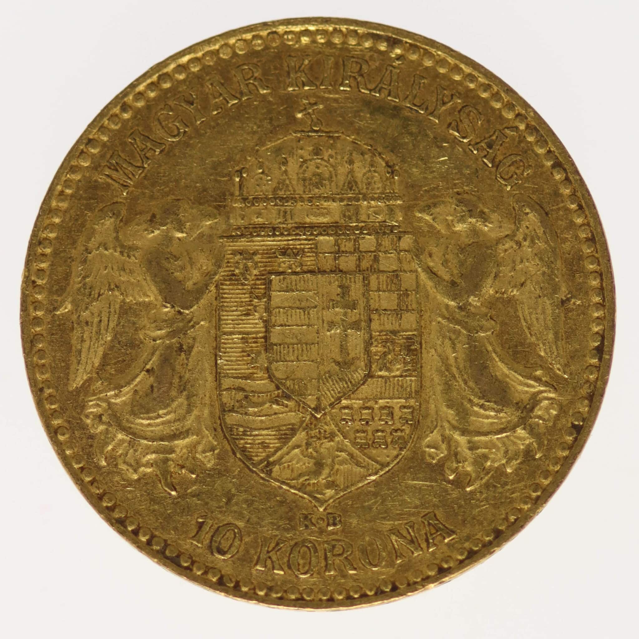 ungarn - Ungarn Franz Joseph I. 10 Kronen 1910