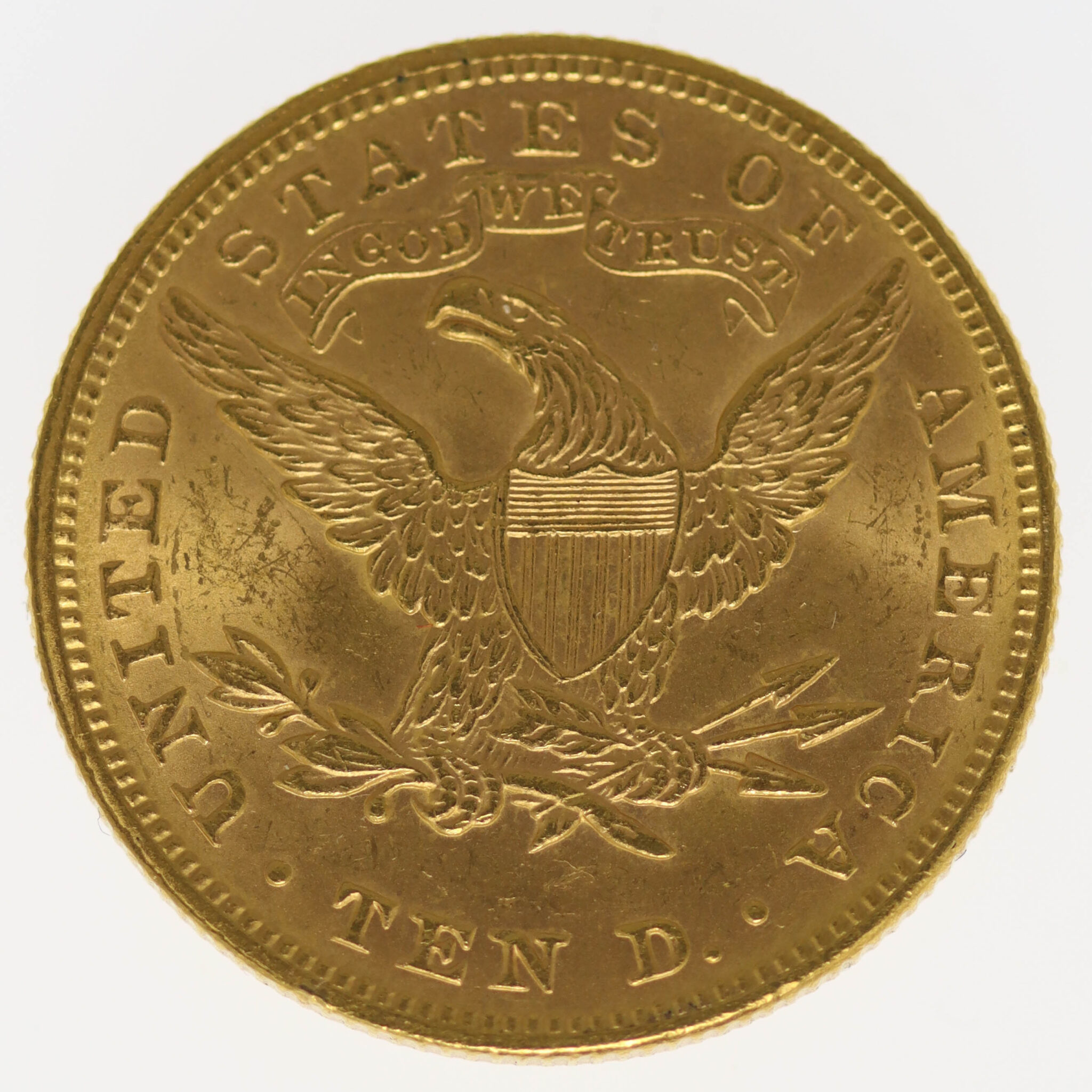usa - USA 10 Dollars 1894 Liberty / Kopf