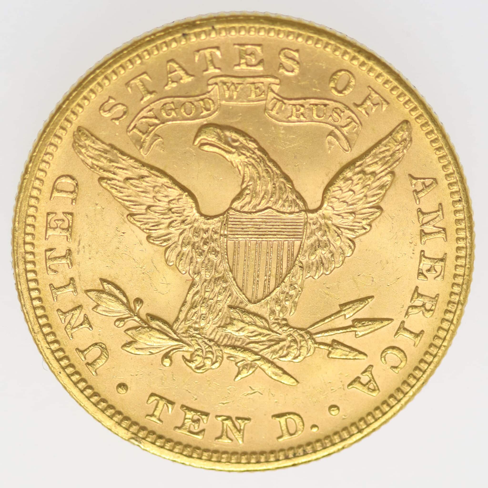 usa - USA 10 Dollars 1894 Liberty / Kopf