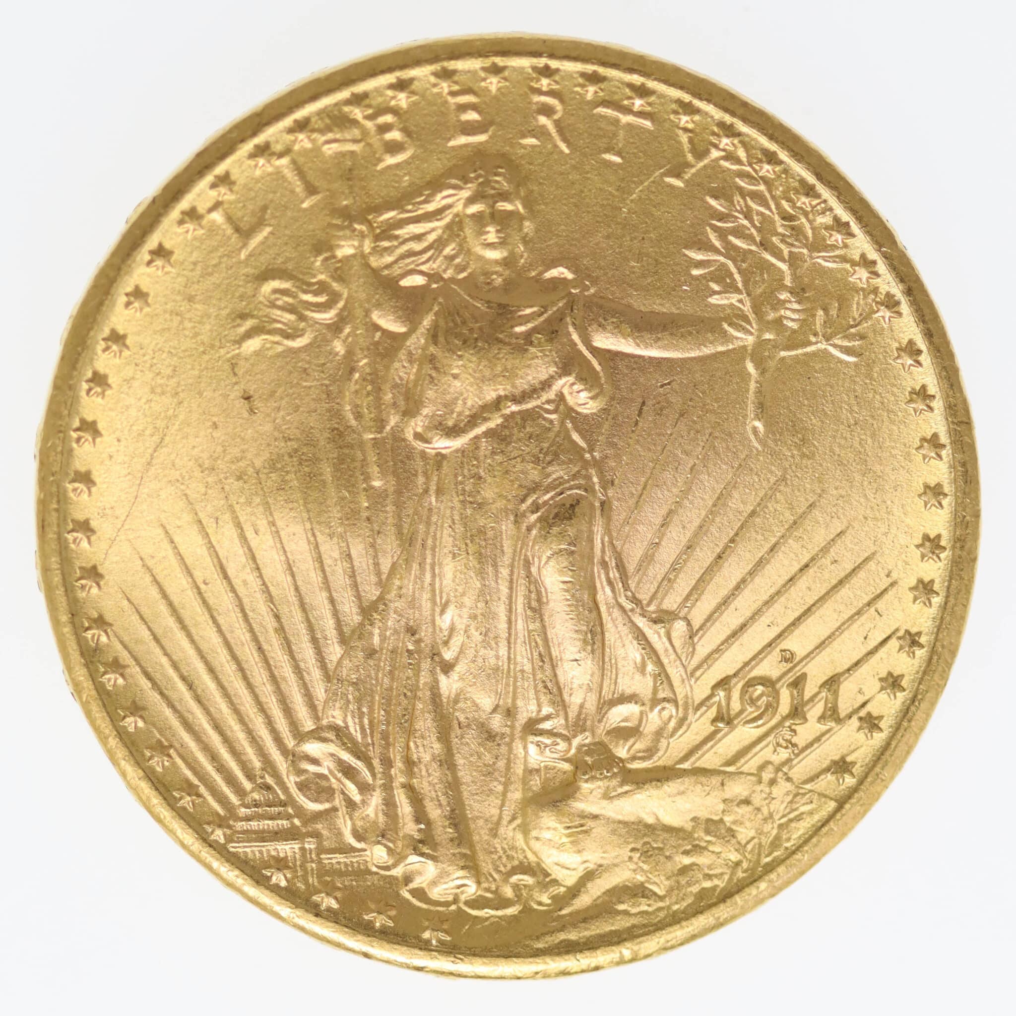 usa - USA 20 Dollars 1911 D Statue