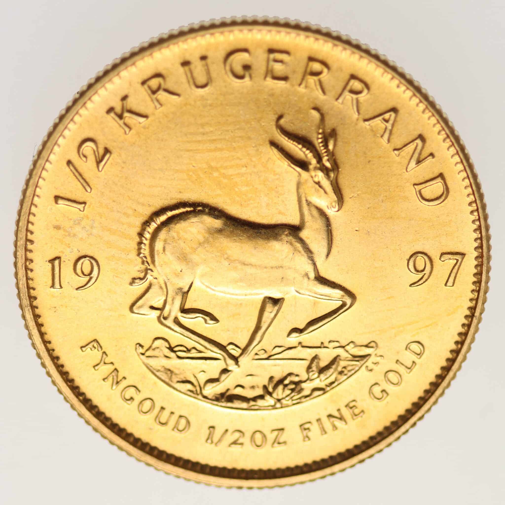 suedafrika - Südafrika Krügerrand 1/2 Unze 1997