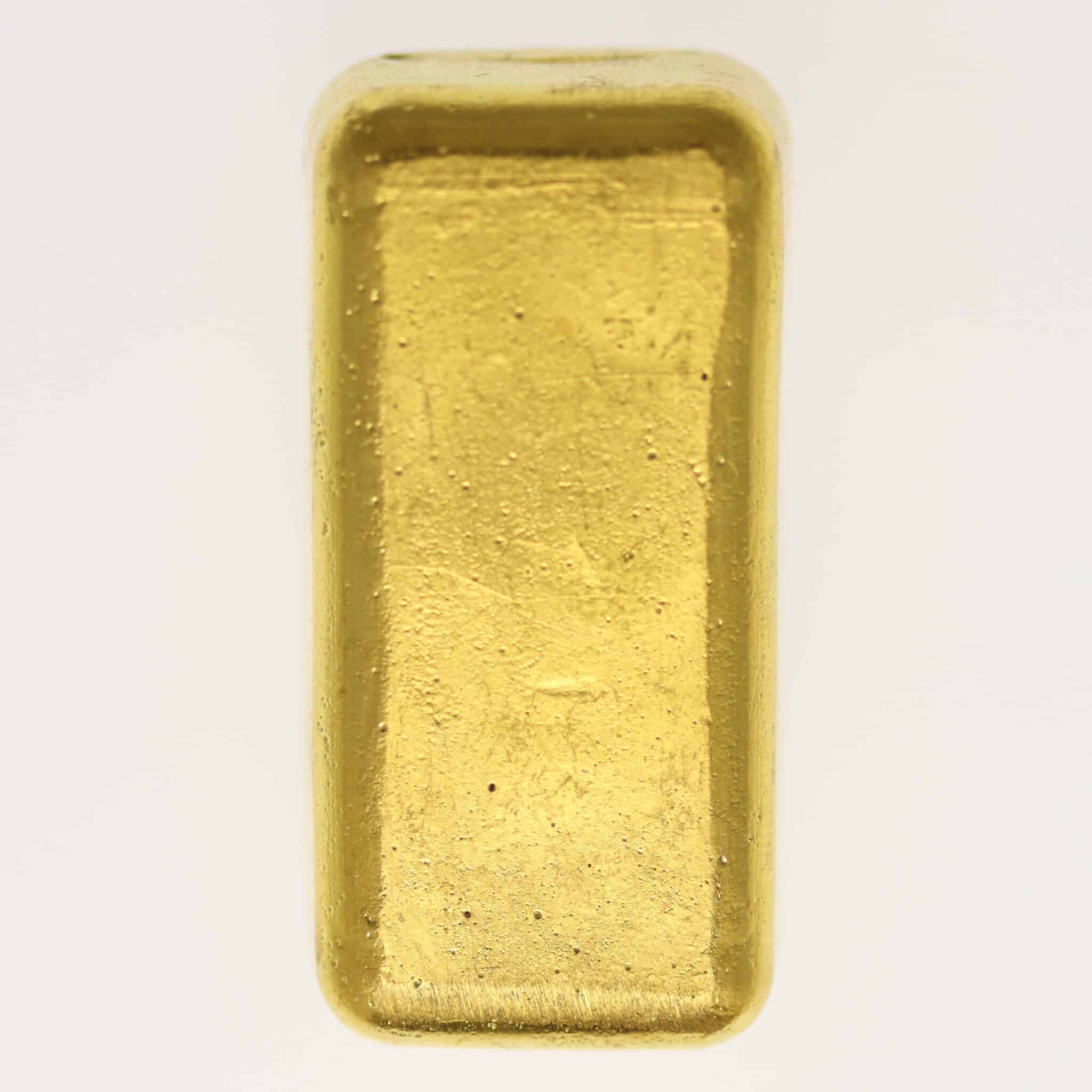 allgemein - Historische Goldbarren: Begehrtes Altgold erzählt die Geschichte des Goldhandels