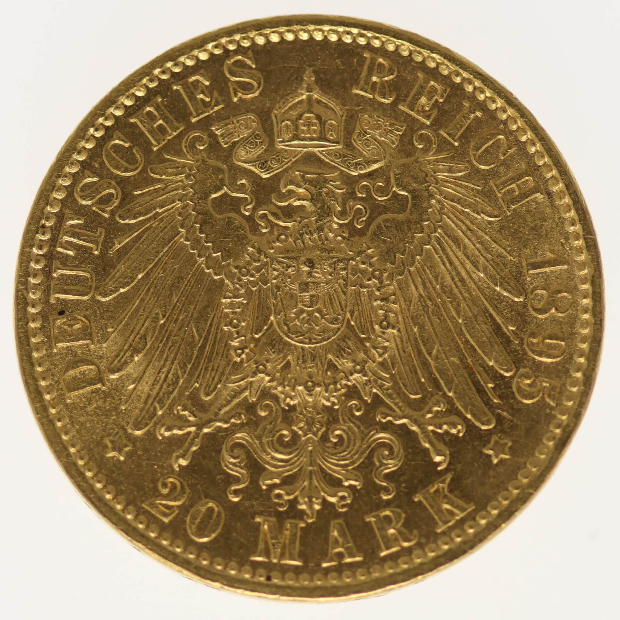 deutsches-kaiserreich-ab-1871 - Bayern Otto 20 Mark 1895