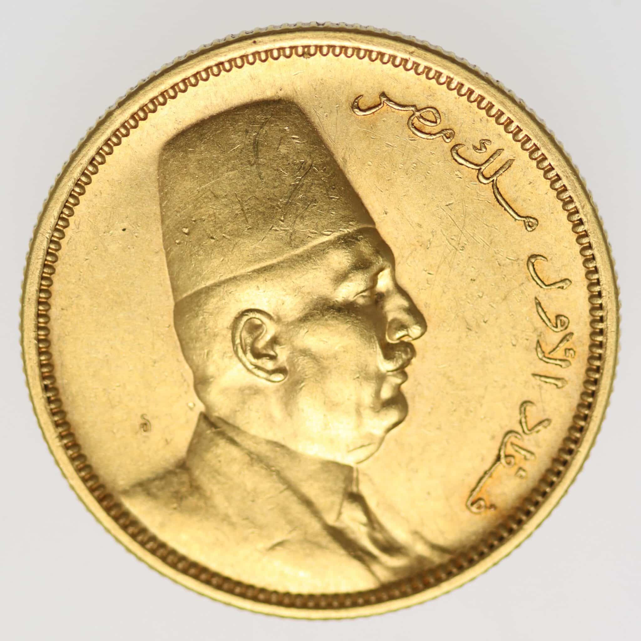 aegypten - Ägypten Fuad I. 100 Piaster 1922