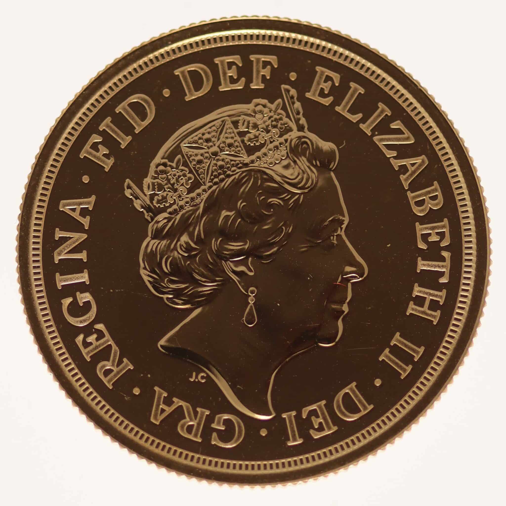 grossbritannien - Großbritannien Elisabeth II. 2 Pounds 2020