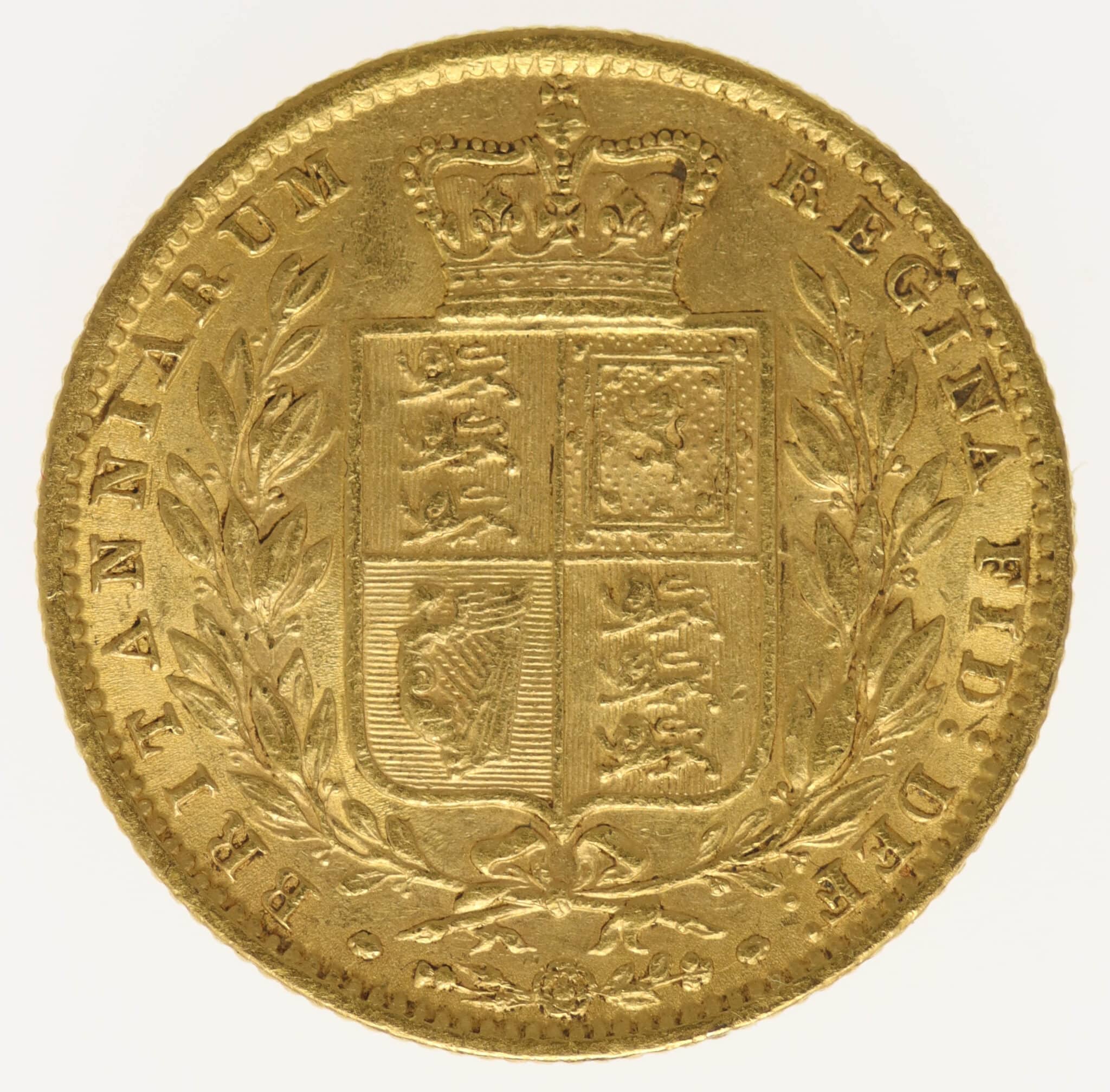 grossbritannien - Großbritannien Victoria Sovereign 1861