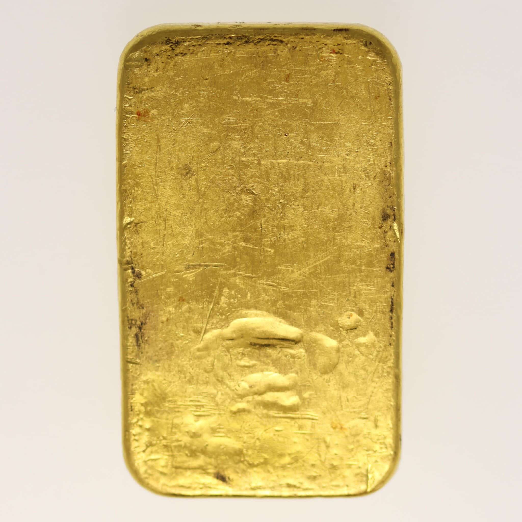 allgemein - Historische Goldbarren: Begehrtes Altgold erzählt die Geschichte des Goldhandels