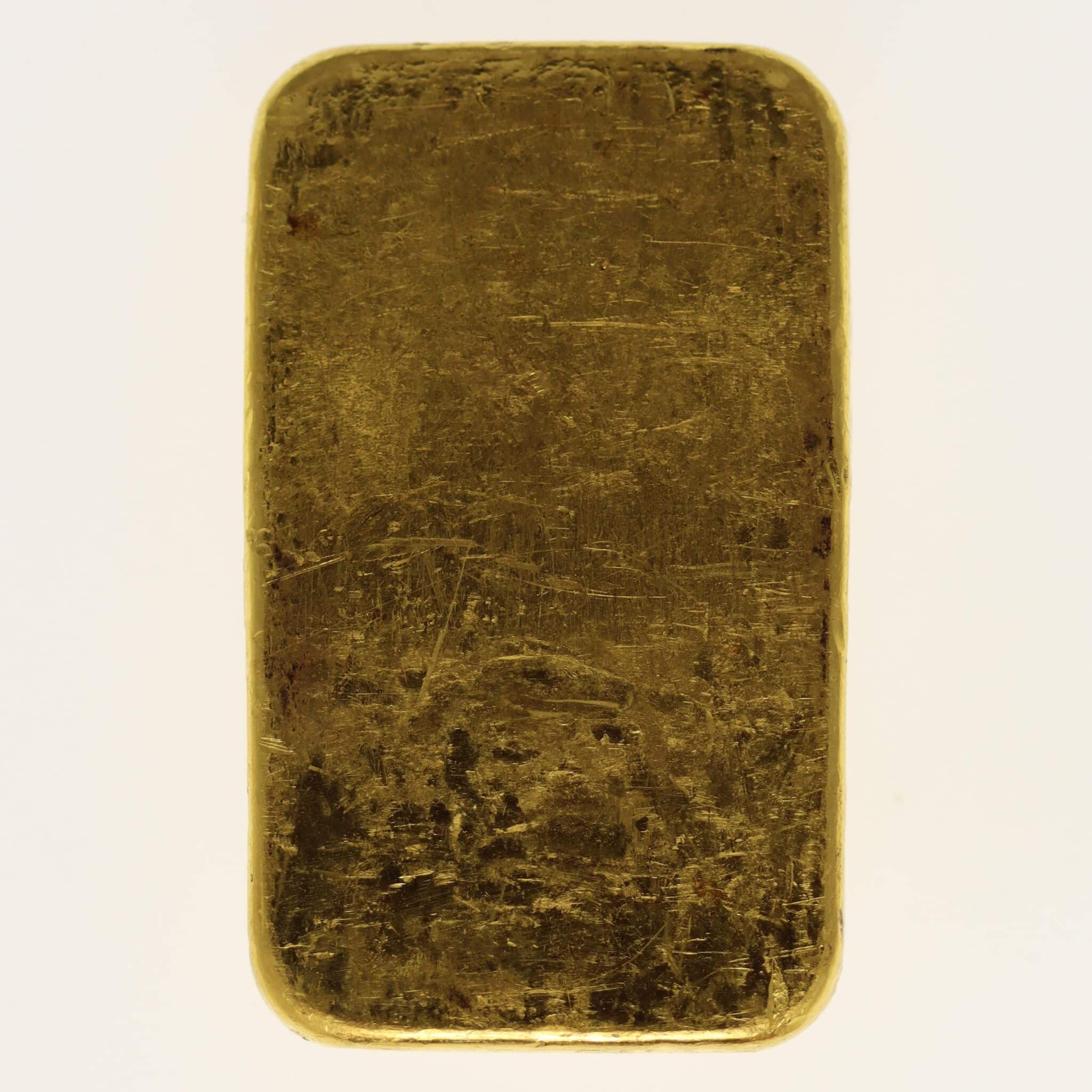 allgemein - Historische Goldbarren: Begehrtes Altgold erzählt die Geschichte des Goldhandels