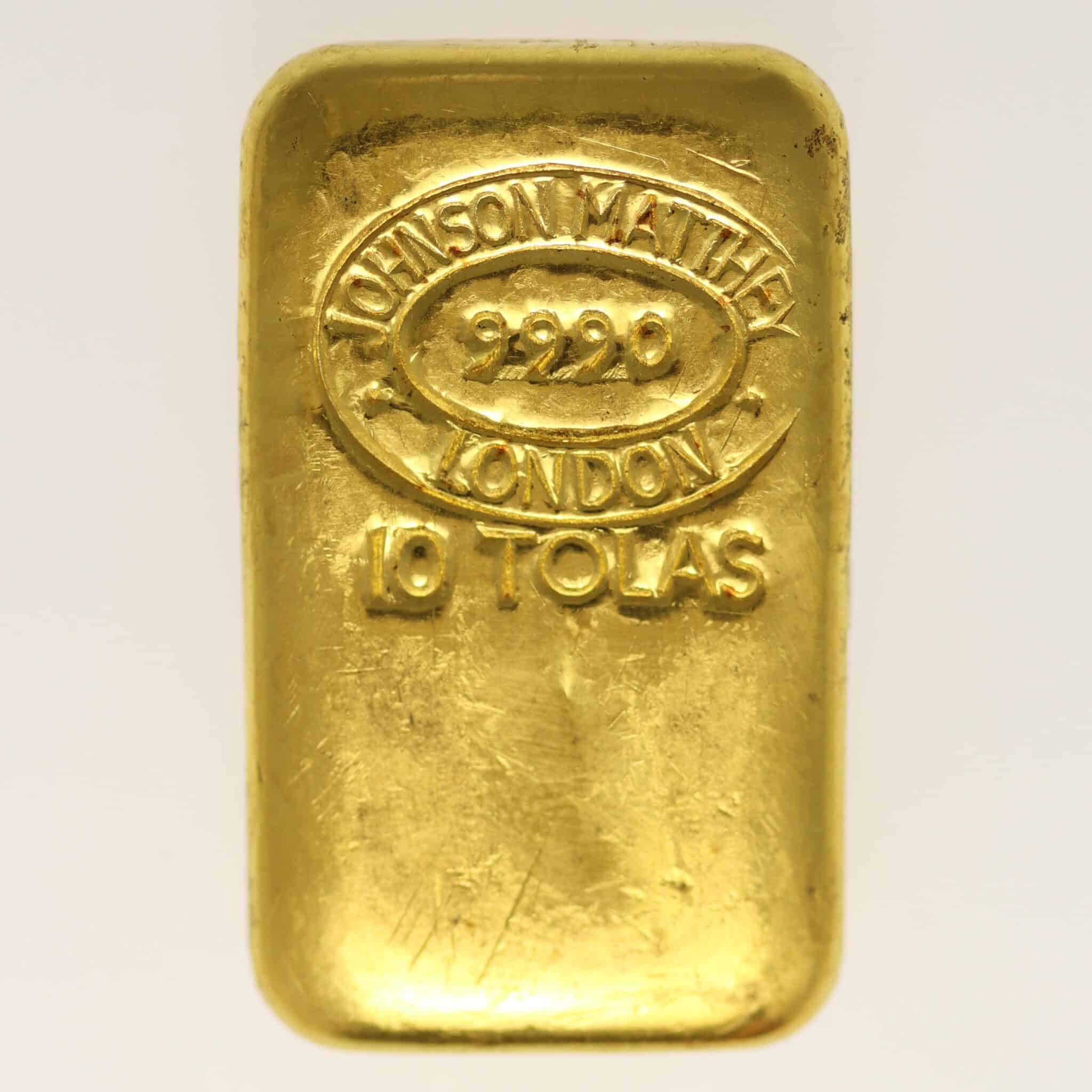 allgemein - Historische Goldbarren: Begehrtes Altgold erzählt die Geschichte des Goldhandels