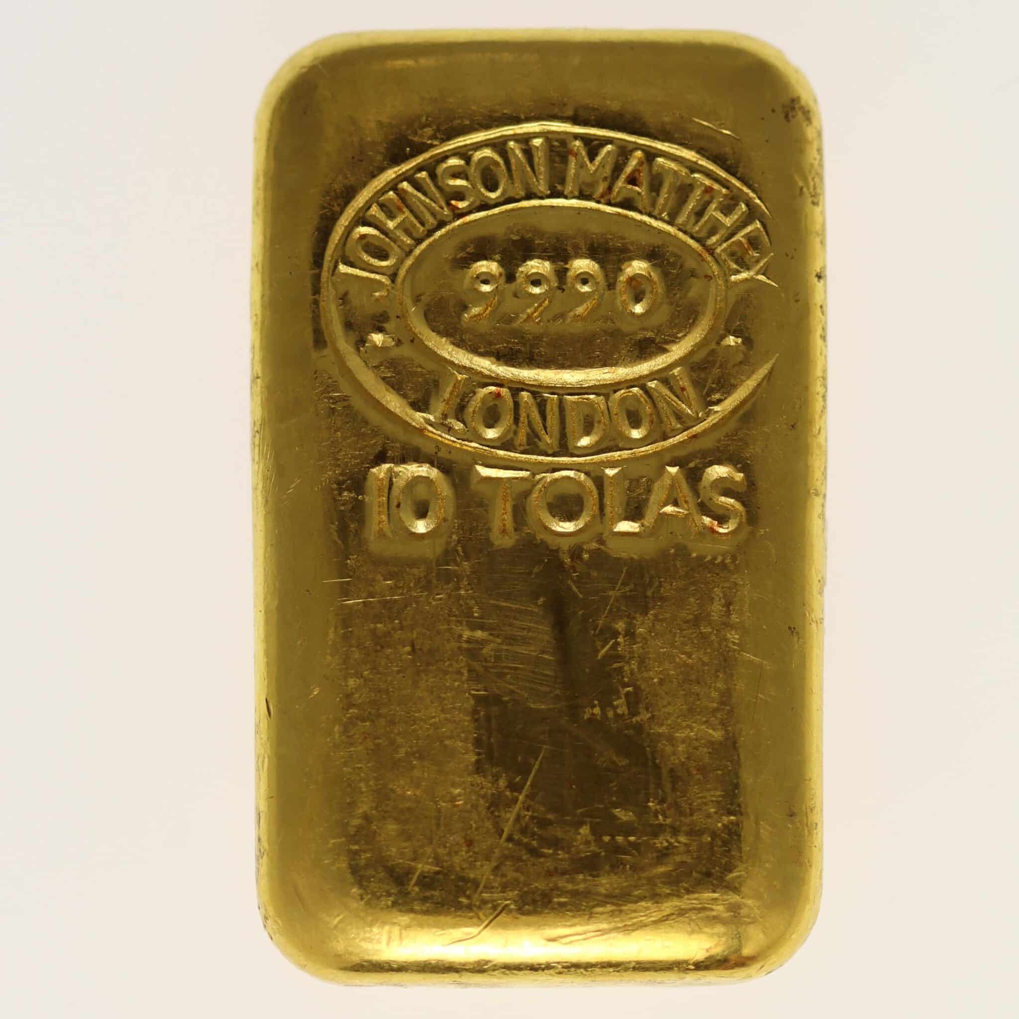 allgemein - Historische Goldbarren: Begehrtes Altgold erzählt die Geschichte des Goldhandels