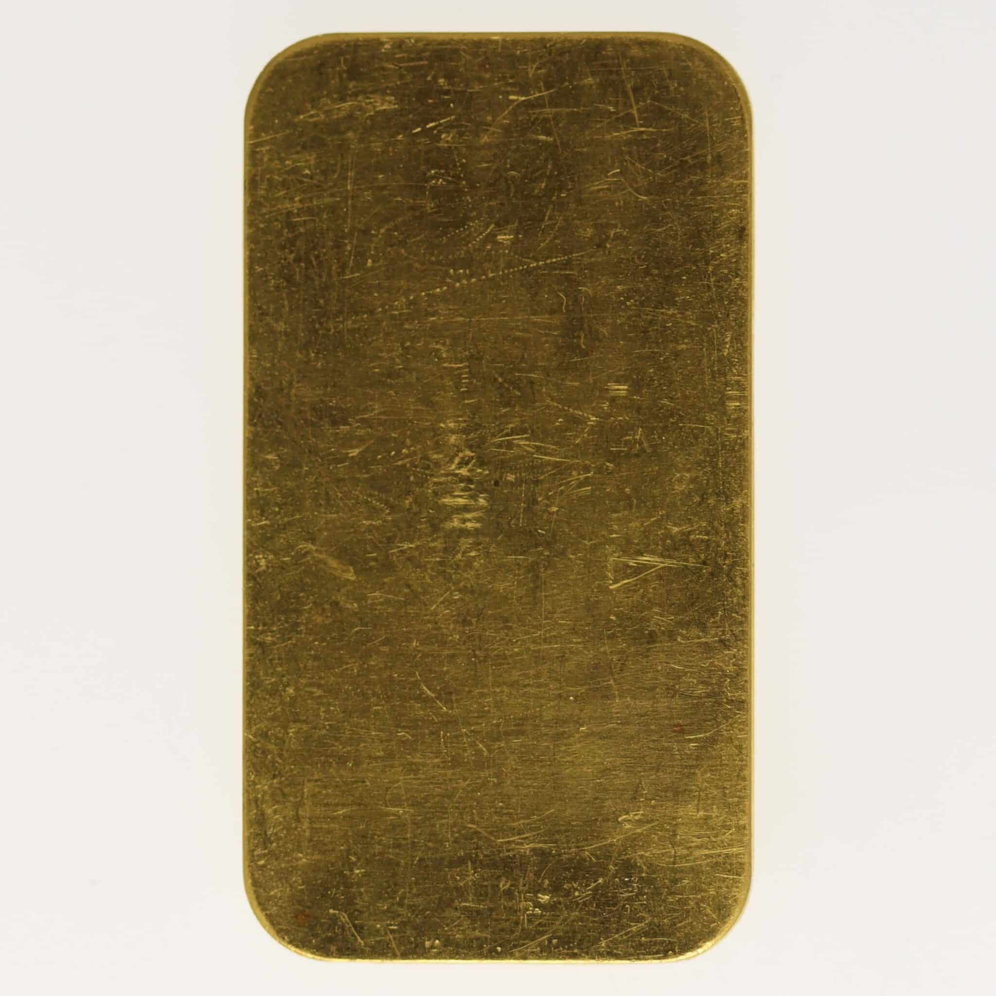 allgemein - Historische Goldbarren: Begehrtes Altgold erzählt die Geschichte des Goldhandels