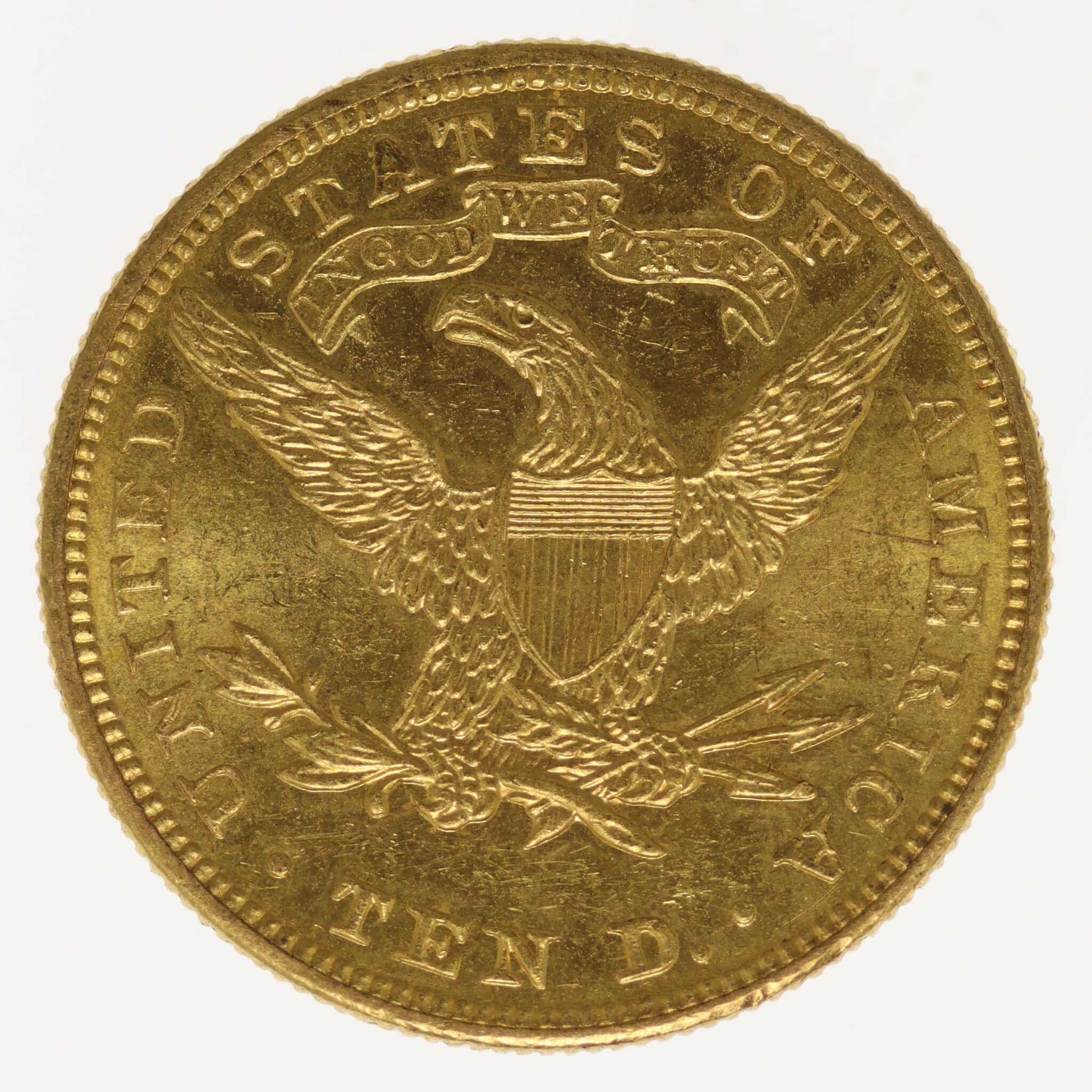 usa - USA 10 Dollars 1907 Liberty / Kopf