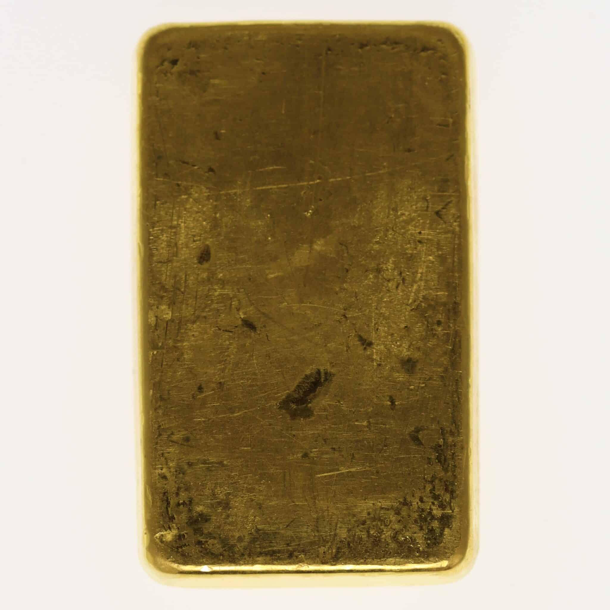 allgemein - Historische Goldbarren: Begehrtes Altgold erzählt die Geschichte des Goldhandels