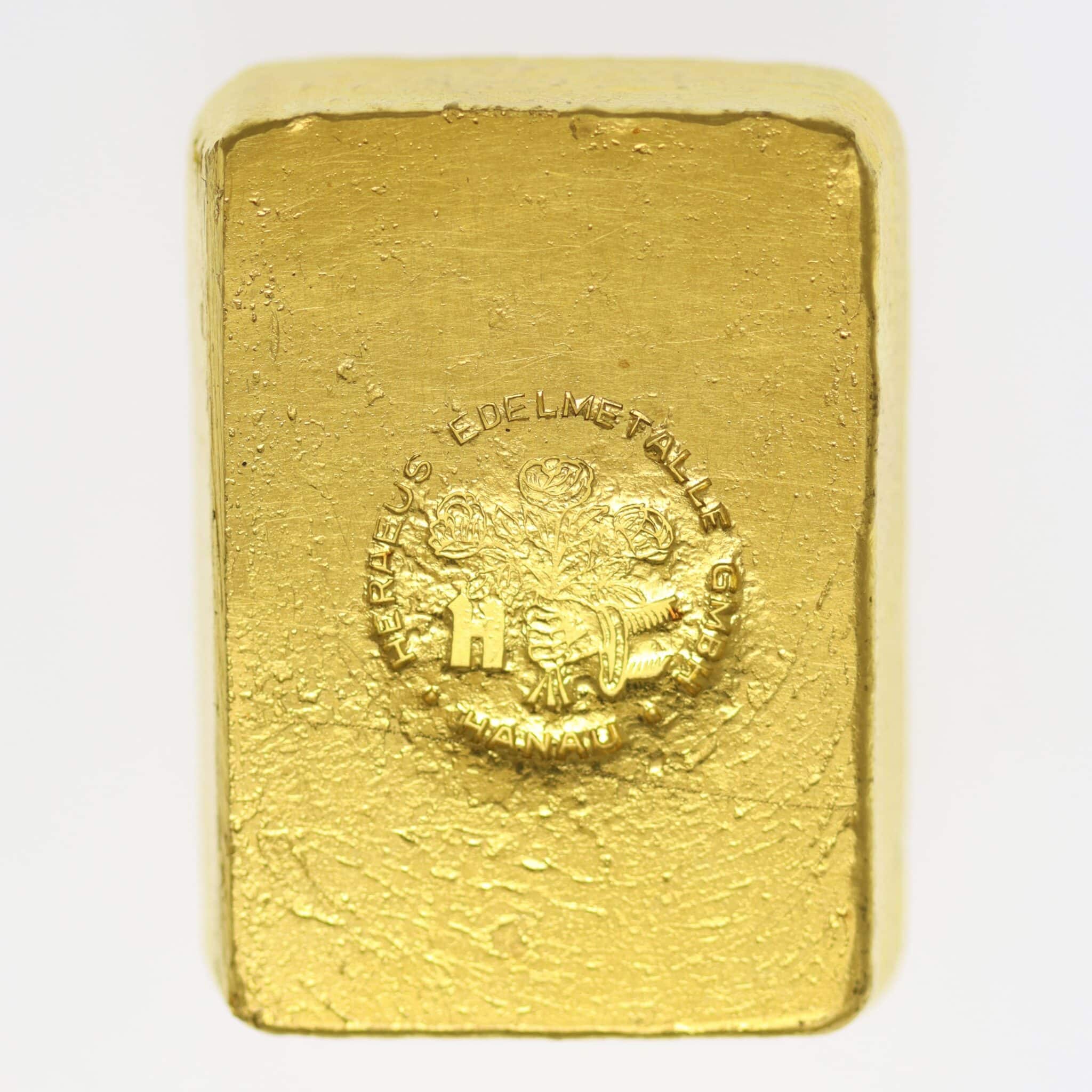 allgemein - Historische Goldbarren: Begehrtes Altgold erzählt die Geschichte des Goldhandels