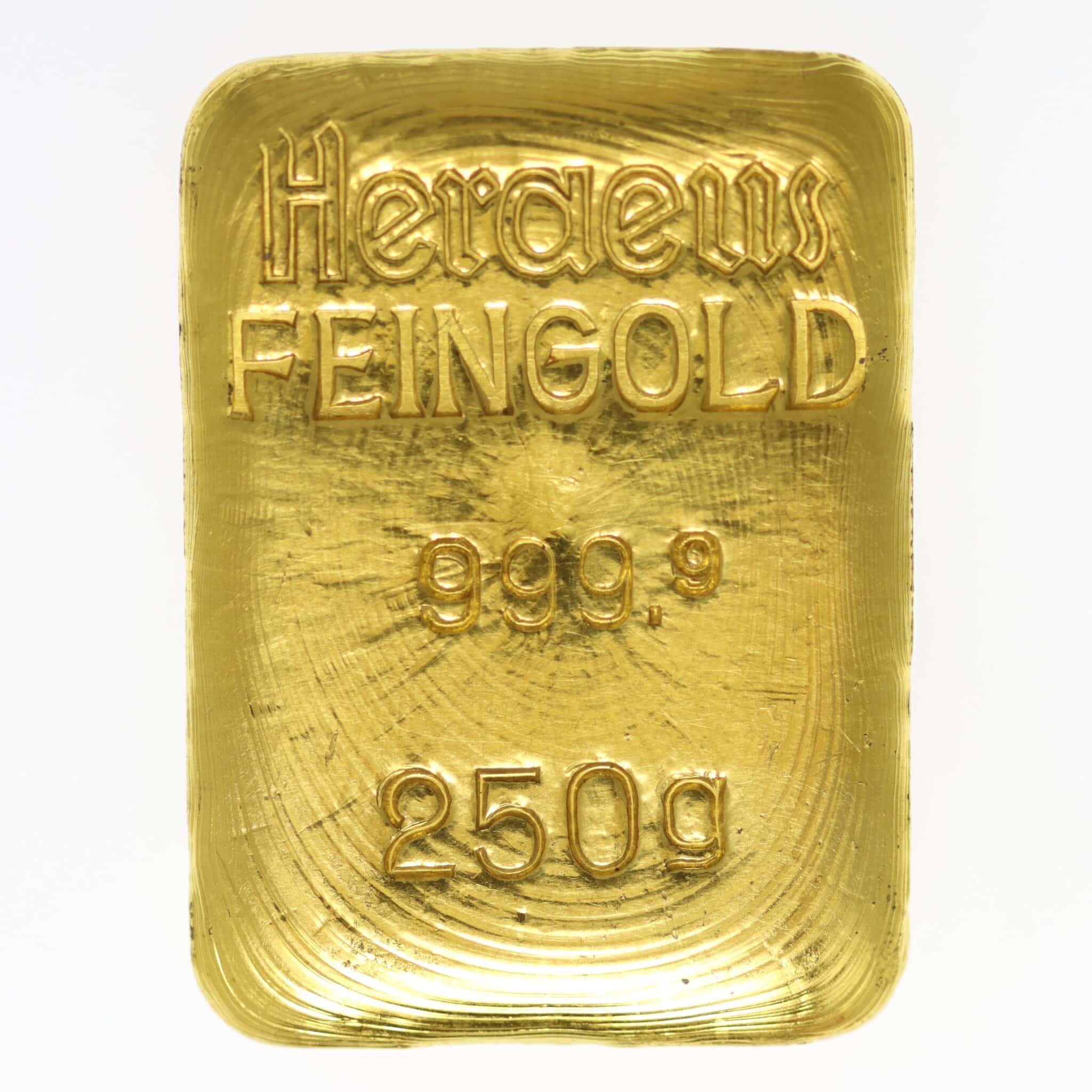 allgemein - Historische Goldbarren: Begehrtes Altgold erzählt die Geschichte des Goldhandels