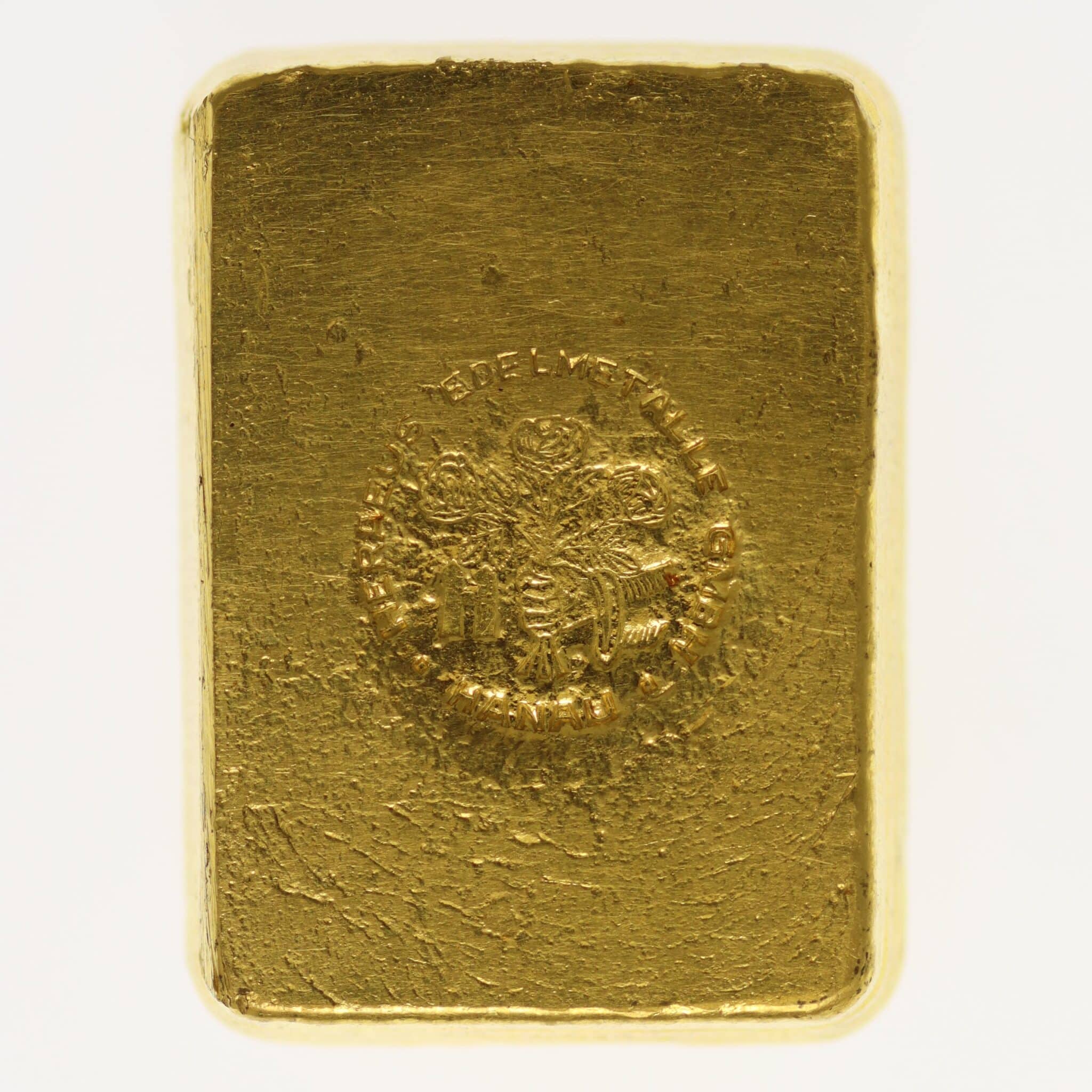 allgemein - Historische Goldbarren: Begehrtes Altgold erzählt die Geschichte des Goldhandels