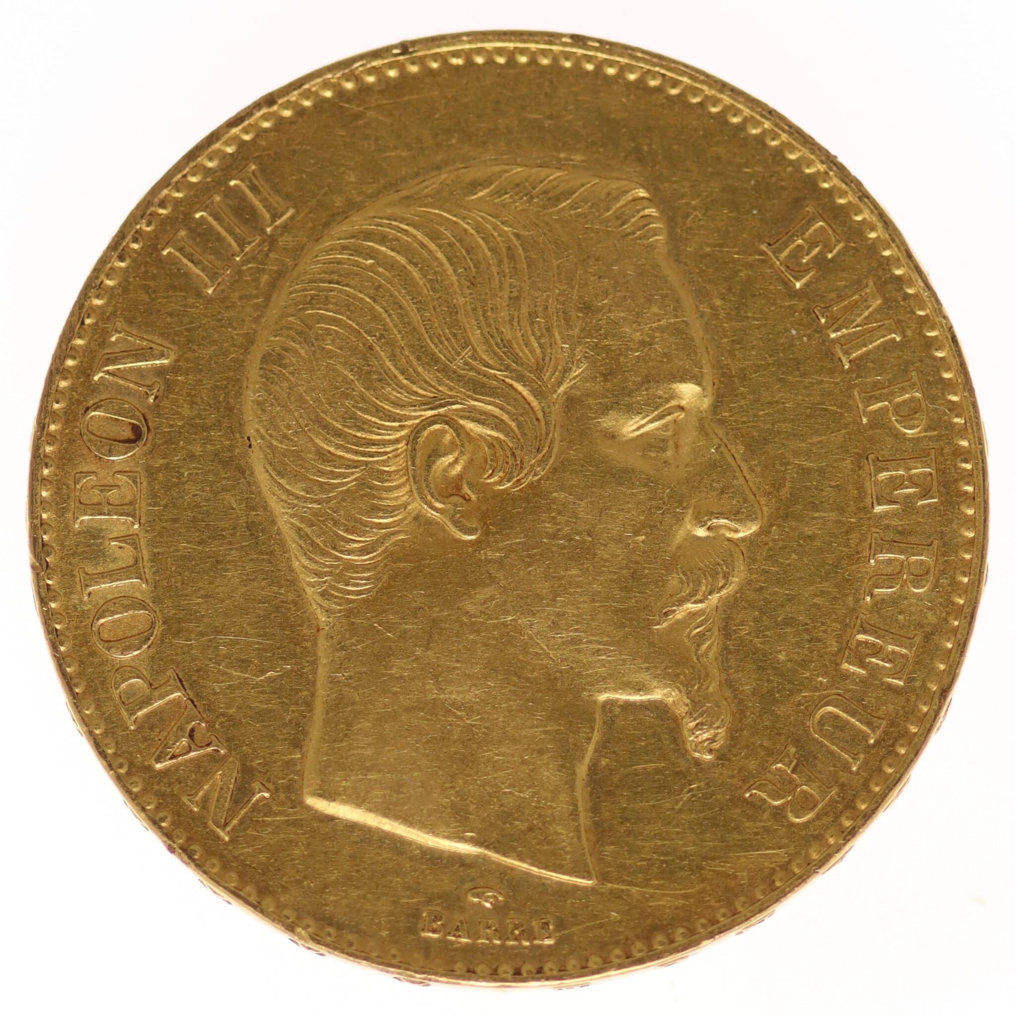 frankreich - Frankreich Napoleon III. 100 Francs 1859 A