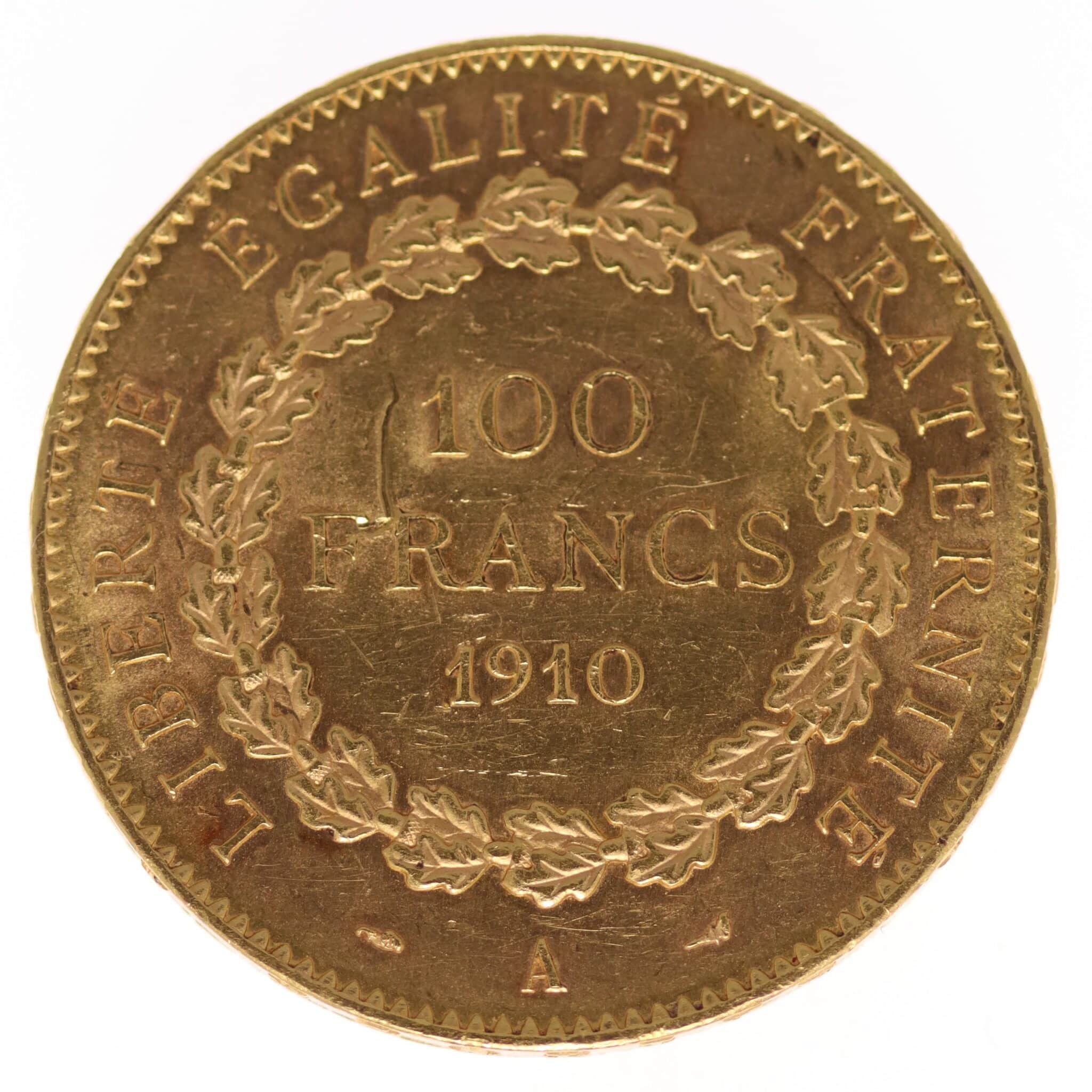 frankreich - Frankreich 100 Francs 1910 A