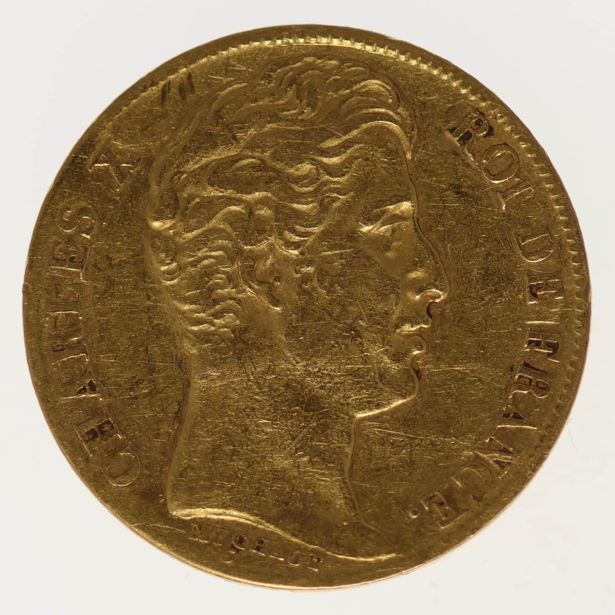 frankreich - Frankreich Charles X. 20 Francs 1830 A