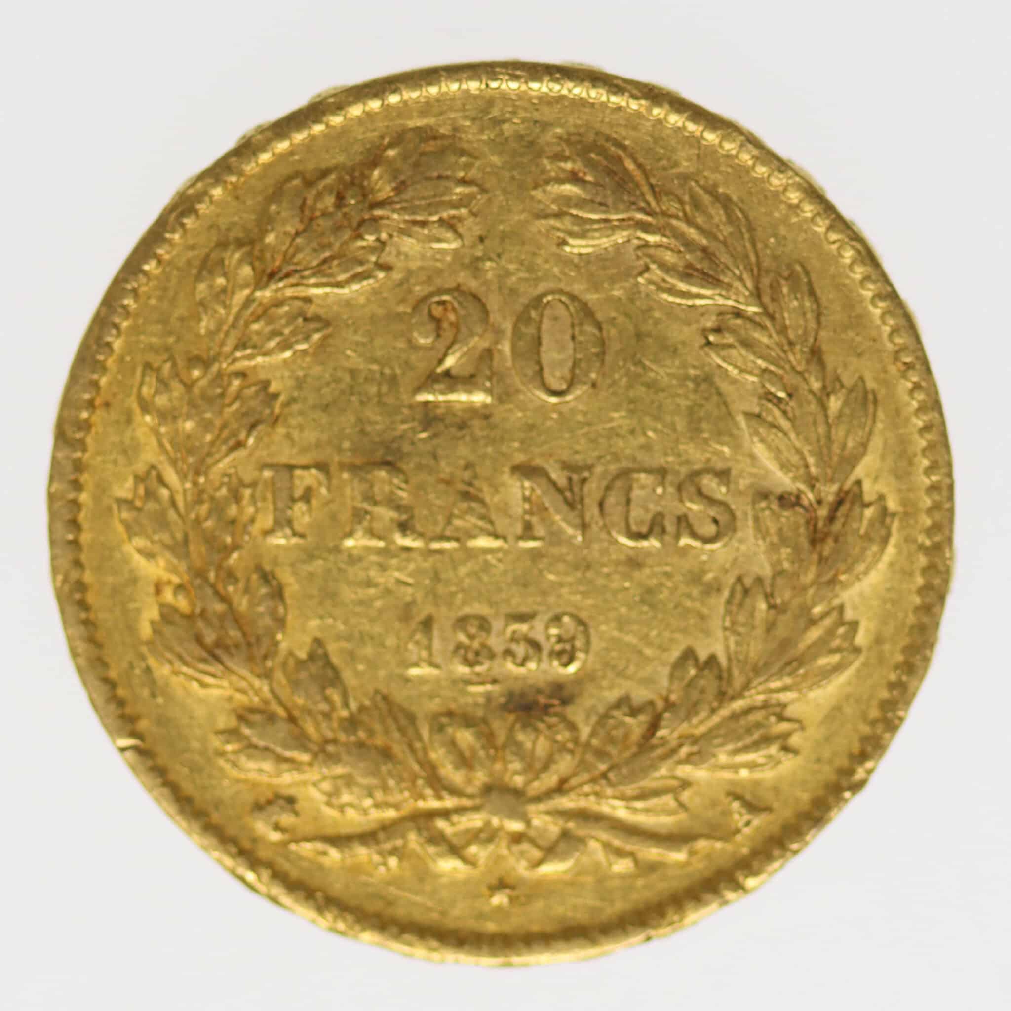 frankreich - Frankreich Louis Philippe I. 20 Francs 1839 A