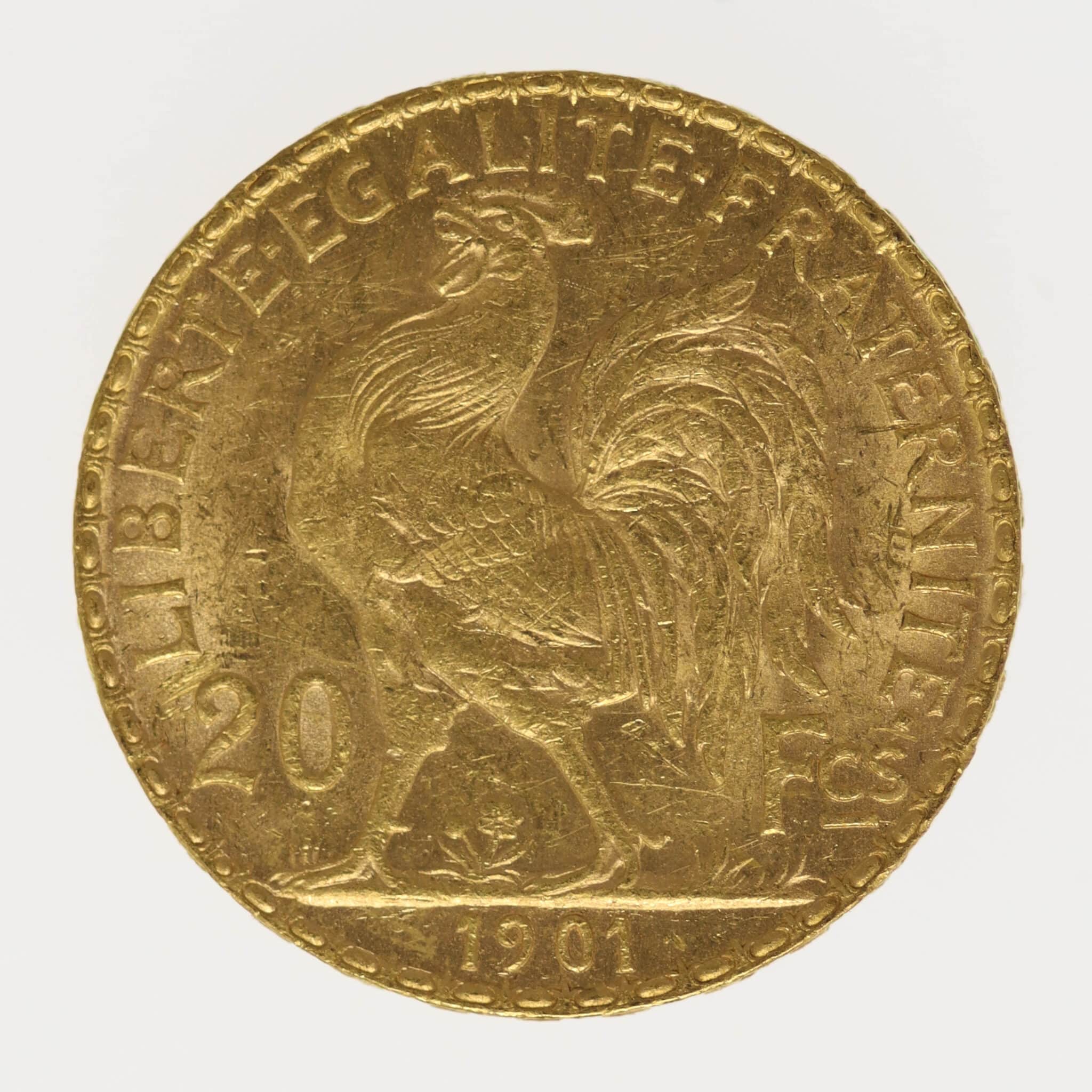 frankreich - Frankreich 20 Francs Marianne 1901