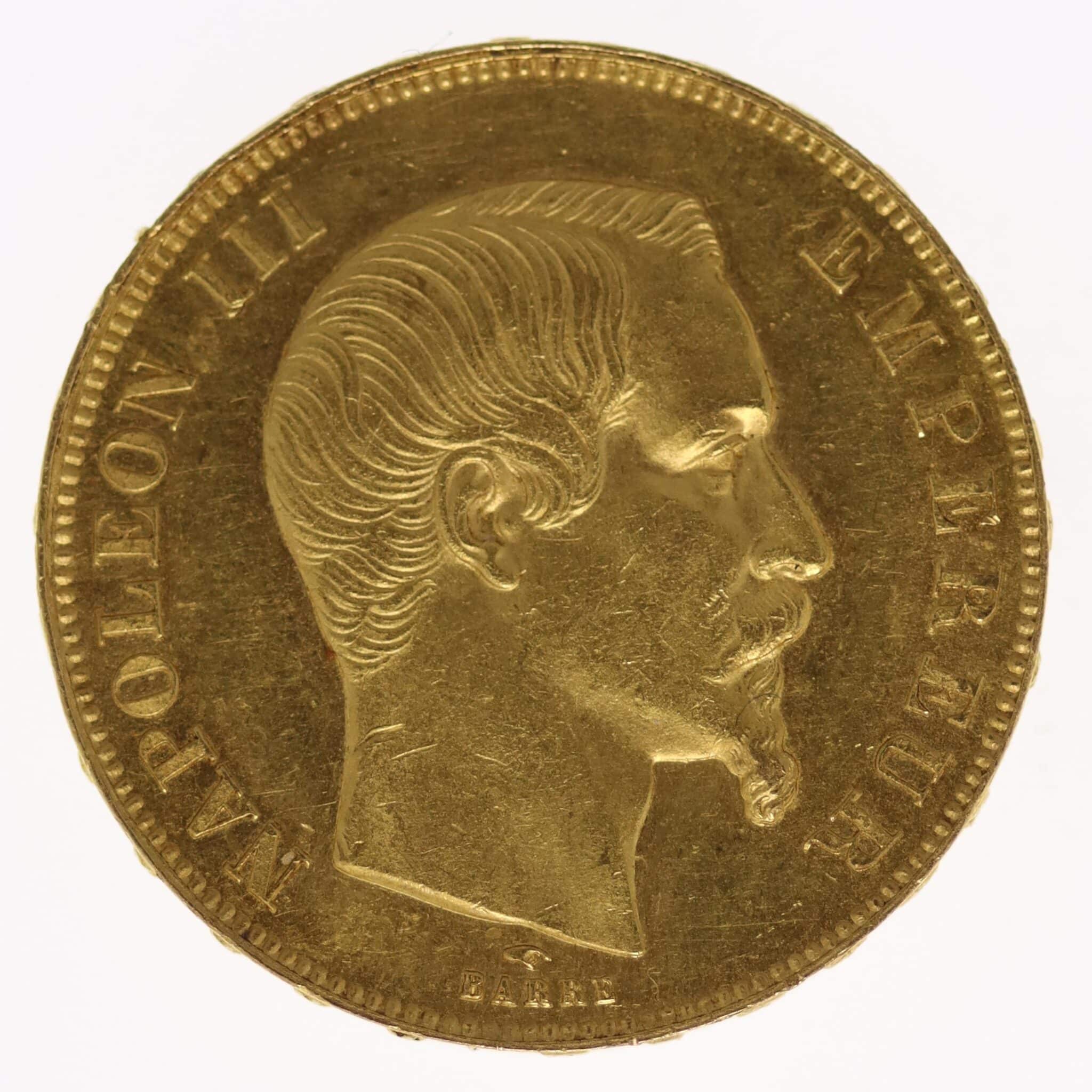 frankreich - Frankreich Napoleon III. 50 Francs 1858 A