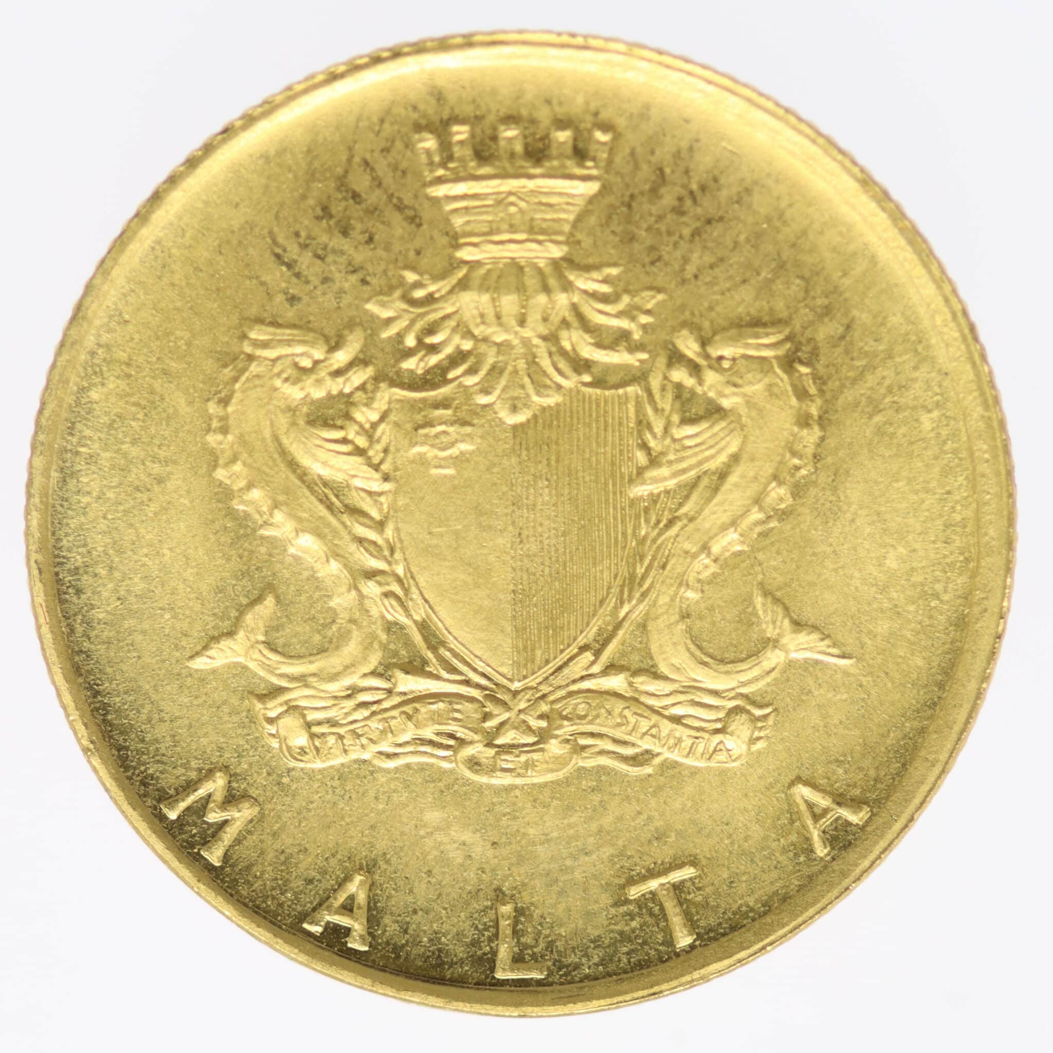 malta-goldmuenzen-uebriges-europa - Malta 5 Pounds 1972